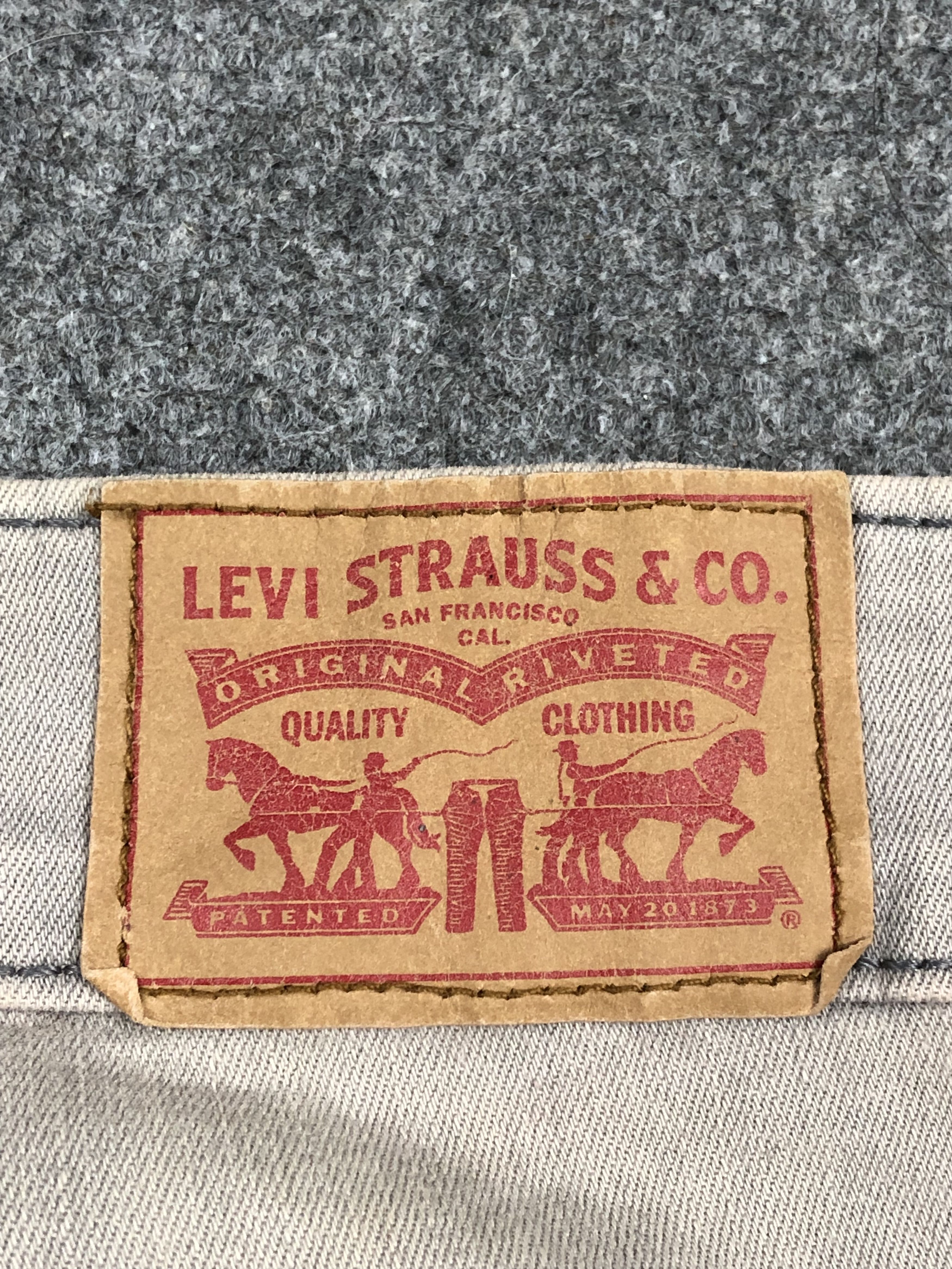 Levi's Vintage Levis Faded Brown Jeans DP1645 Size US 29 - 5 Thumbnail