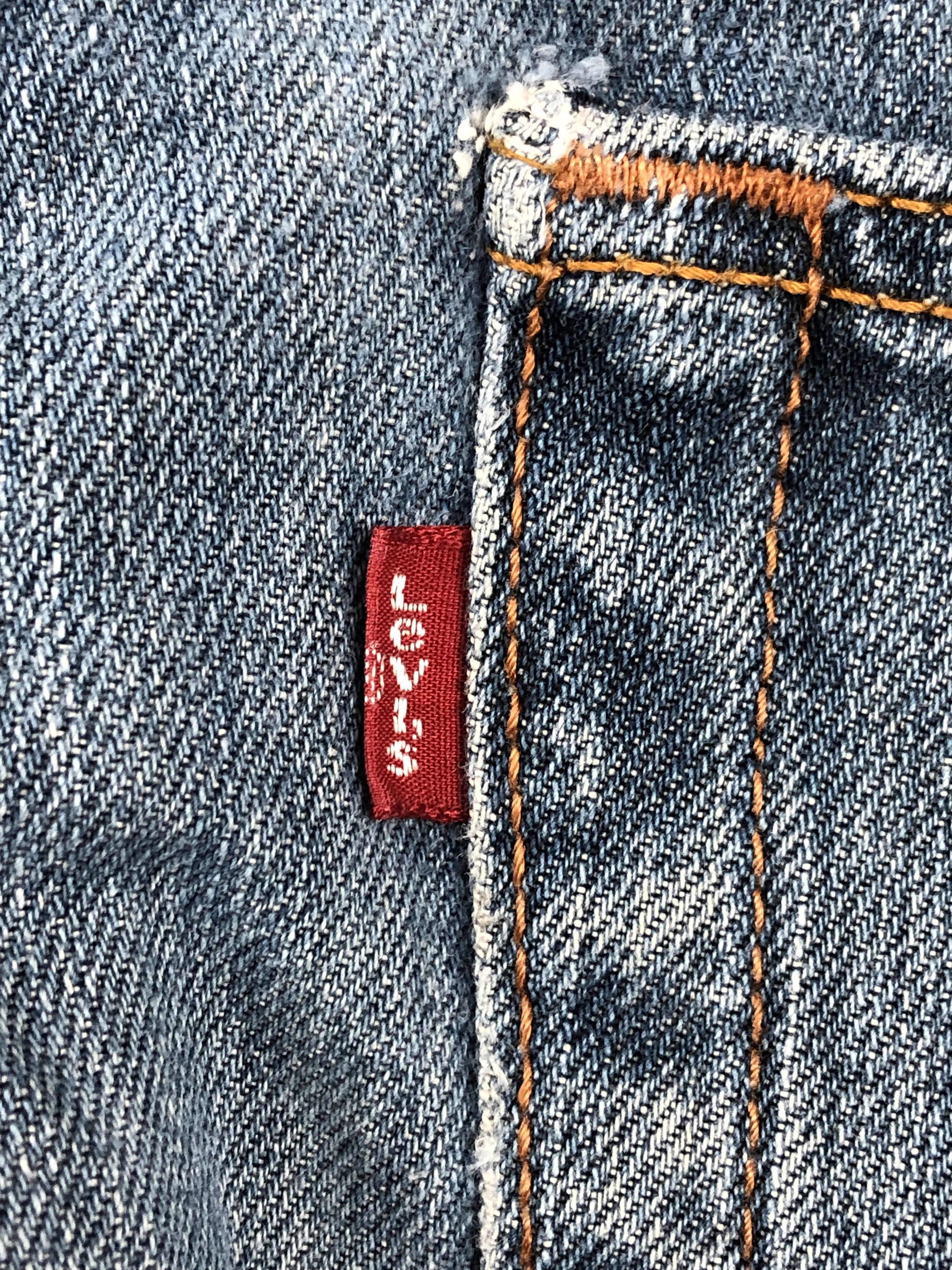 Levi's Vintage Levis 569 Faded Blue Jeans DP1676 Size US 37 - 6 Thumbnail