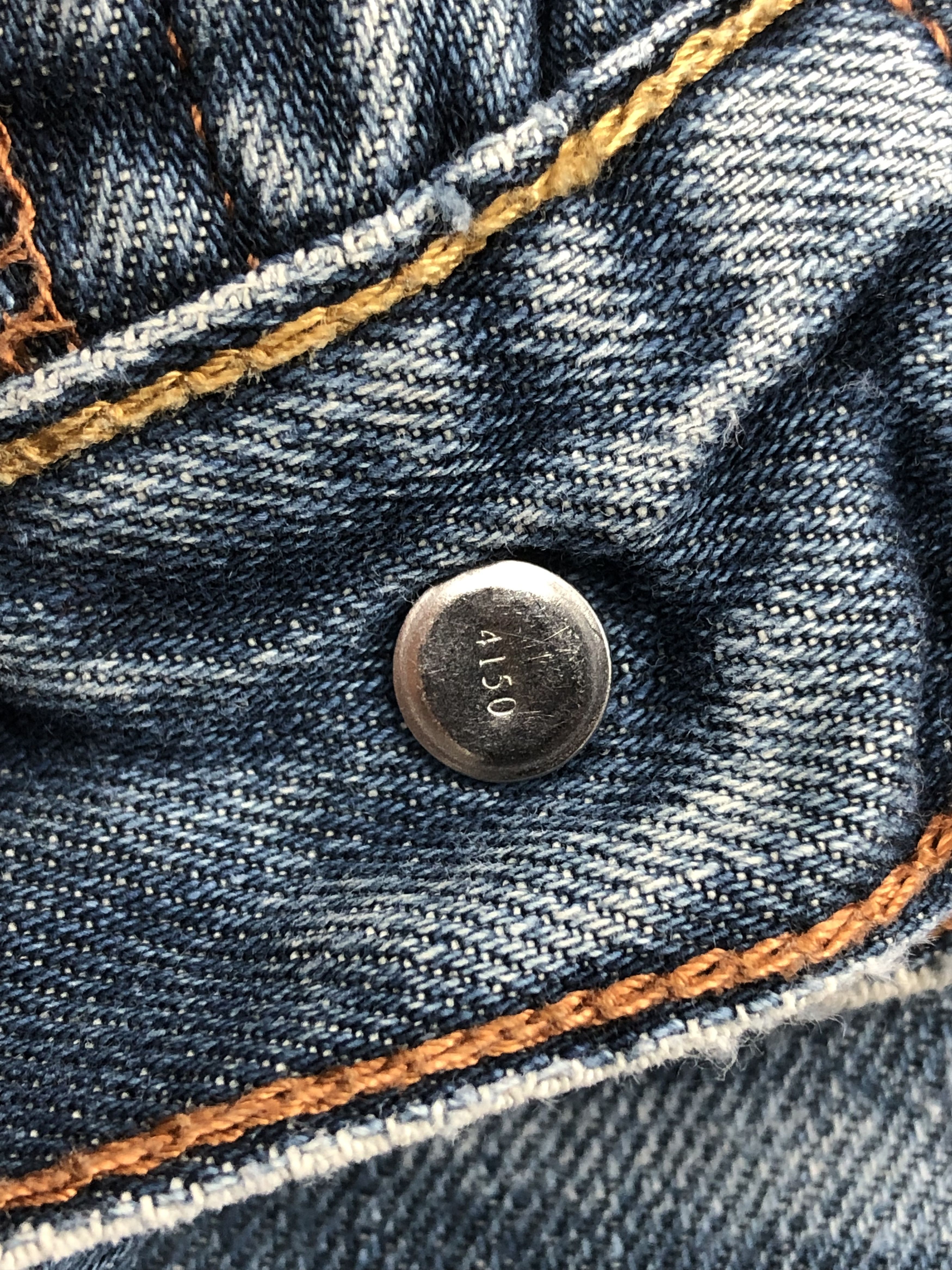 Levi's Vintage Levis 569 Faded Blue Jeans DP1676 Size US 37 - 12 Thumbnail
