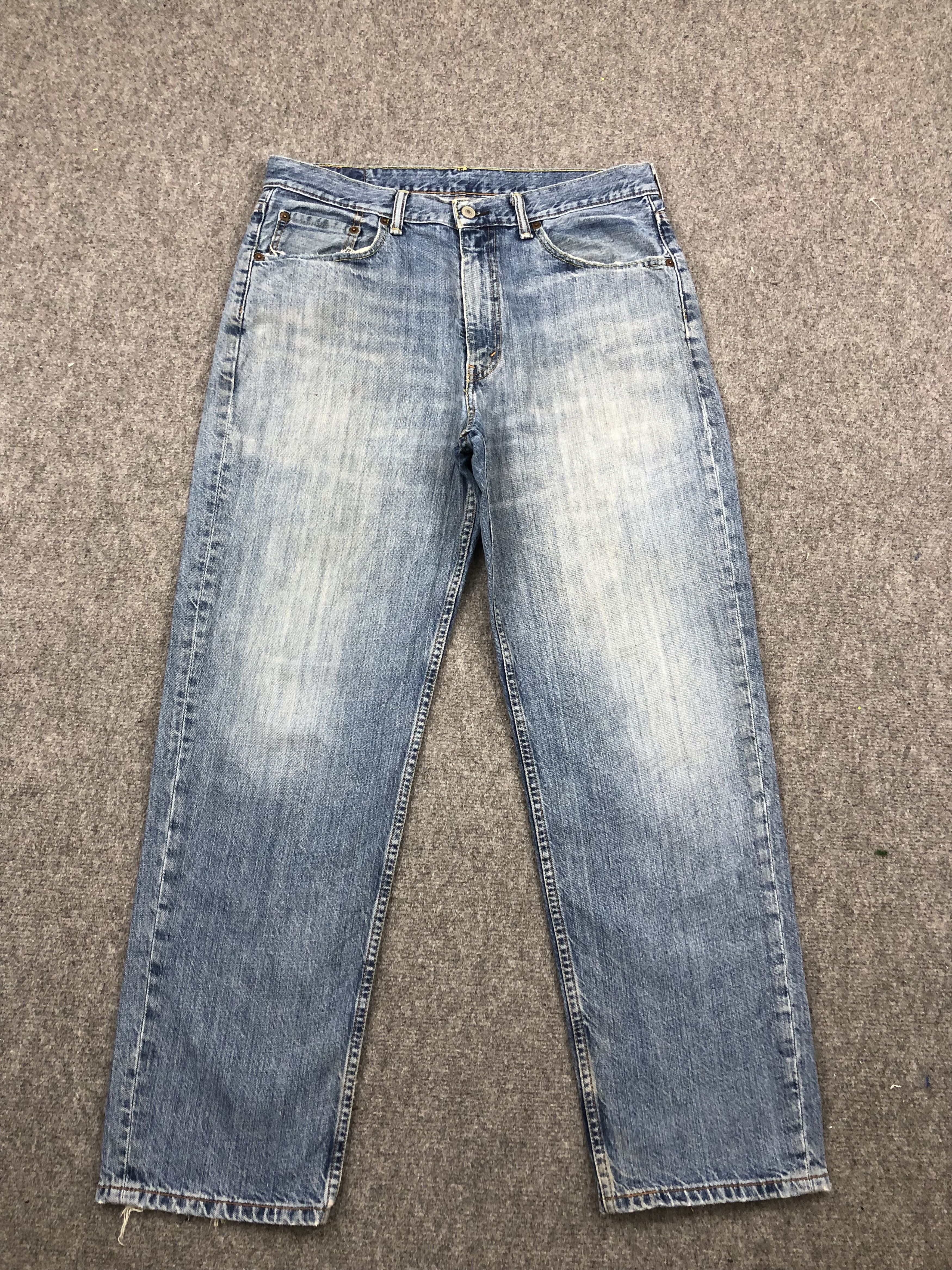 Levi's Vintage Levis 550 Light Blue Jeans DP1675 Size US 35 - 1 Thumbnail