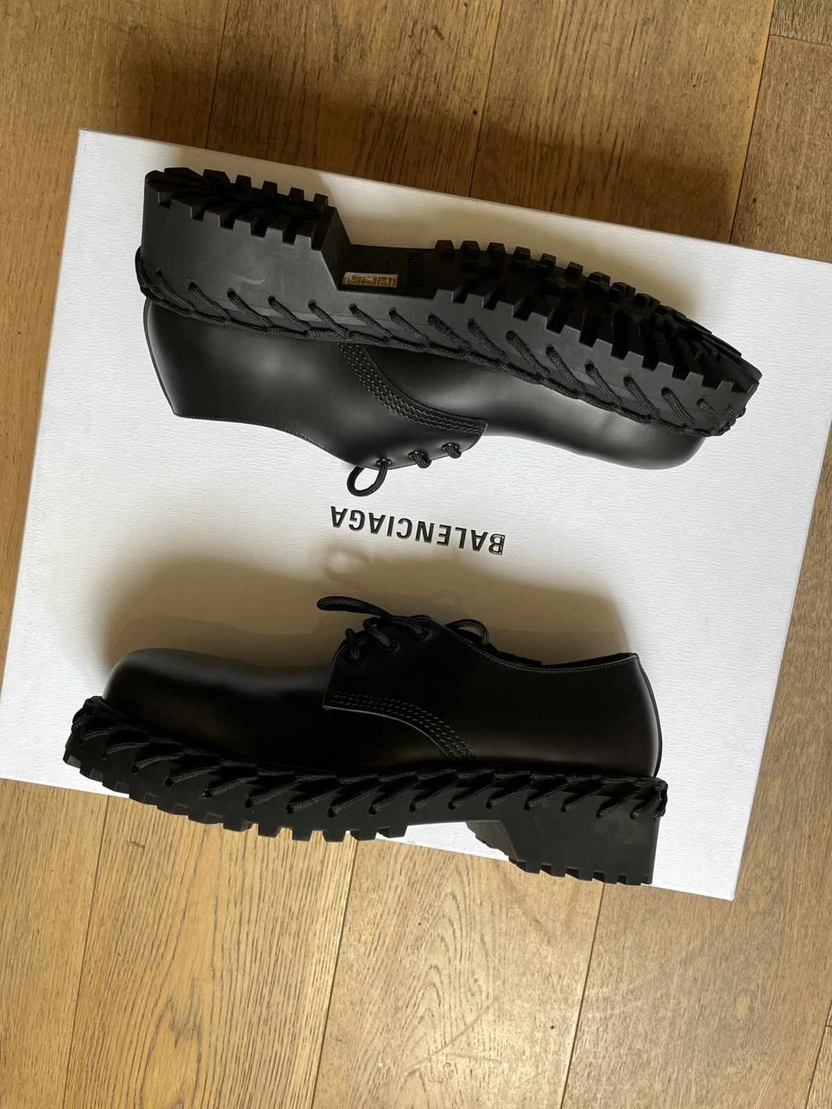 Balenciaga Balenciaga Laced Sole Derby Size US 7 / EU 40 - 3 Thumbnail