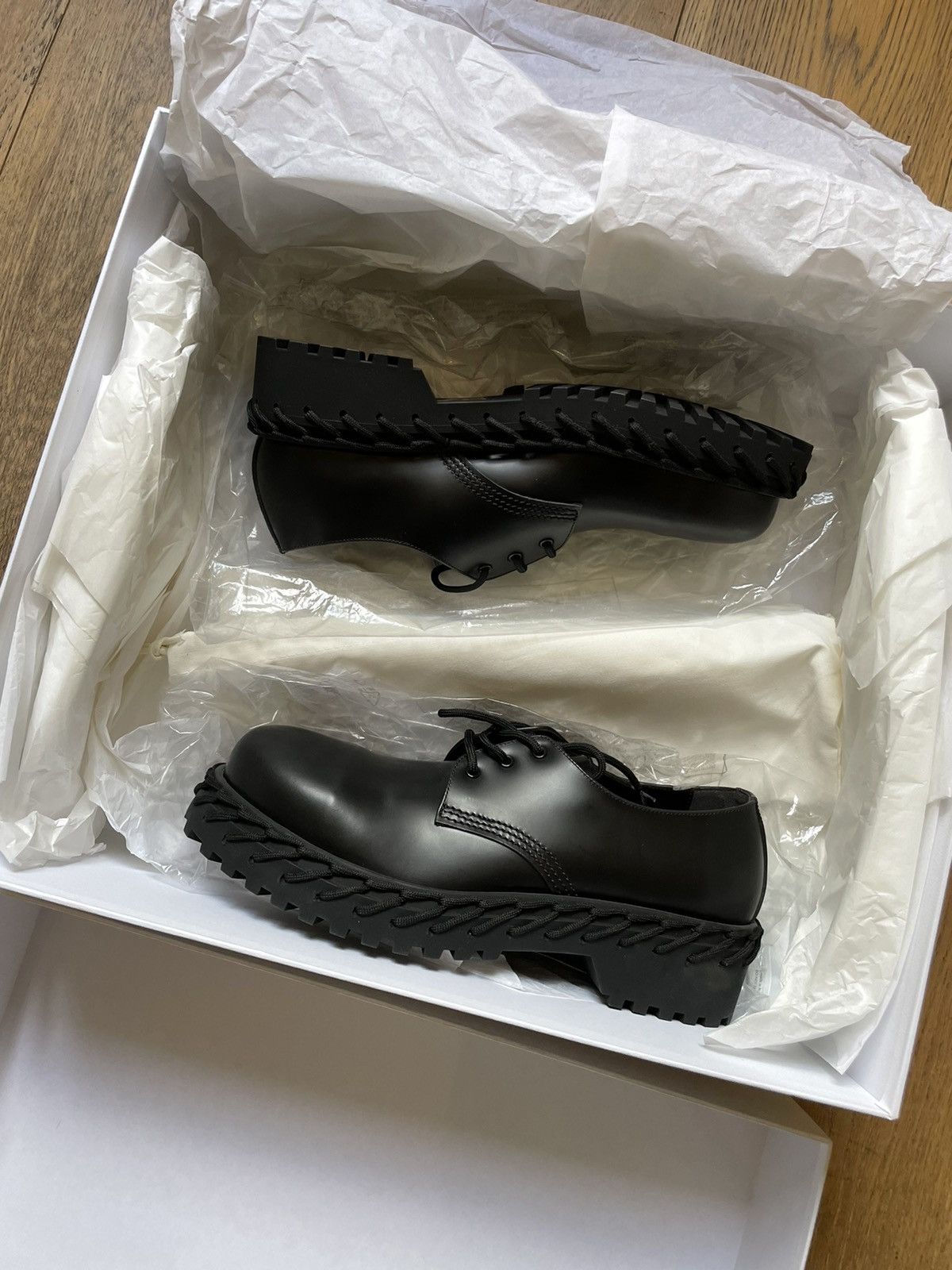 Balenciaga Balenciaga Laced Sole Derby Size US 7 / EU 40 - 1 Thumbnail