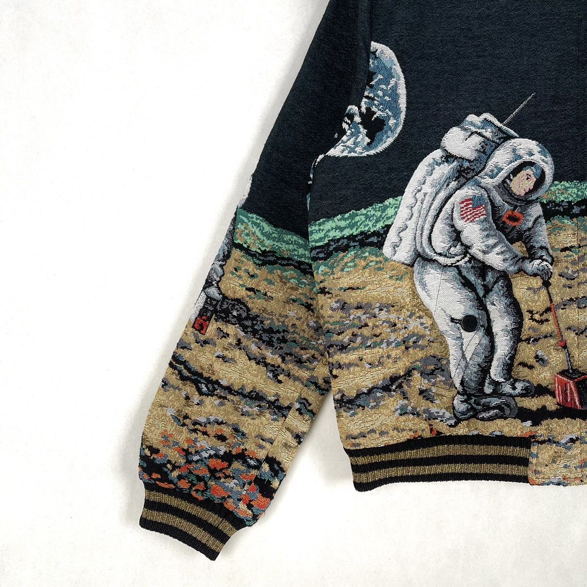Hedi Slimane × Saint Laurent Paris SS16 “Surf Sound” Moon Landing Jacket Size US L / EU 52-54 / 3 - 4 Thumbnail