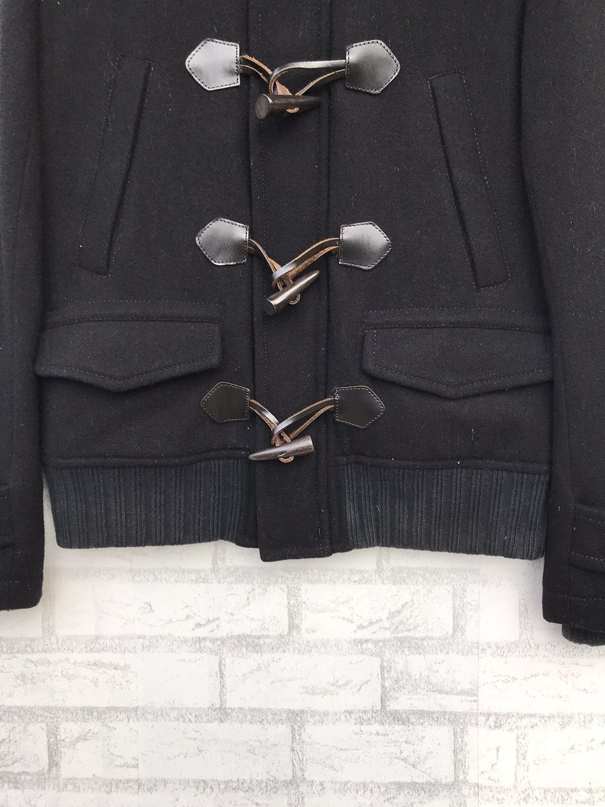 BIGI × Japanese Brand × Vintage Japanese Bigi Men’s Wool Duffle Parka Hood Jacket Size US S / EU 44-46 / 1 - 10 Thumbnail