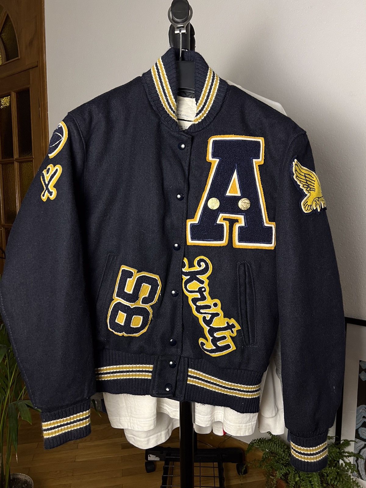 Delong × Vintage Delong vintage varsity jacket Apollo hawks Size US S / EU 44-46 / 1 - 1 Thumbnail