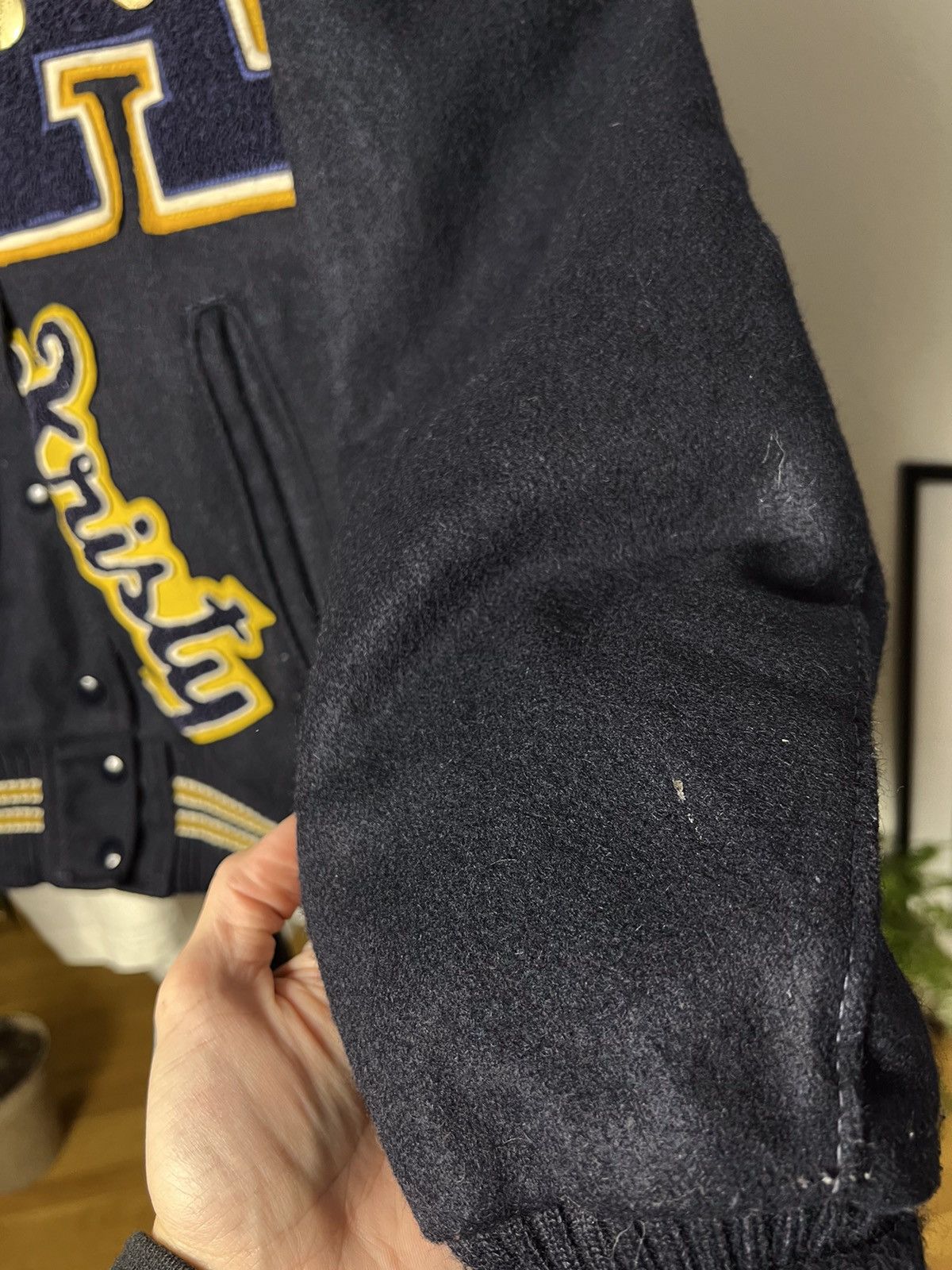 Delong × Vintage Delong vintage varsity jacket Apollo hawks Size US S / EU 44-46 / 1 - 7 Thumbnail