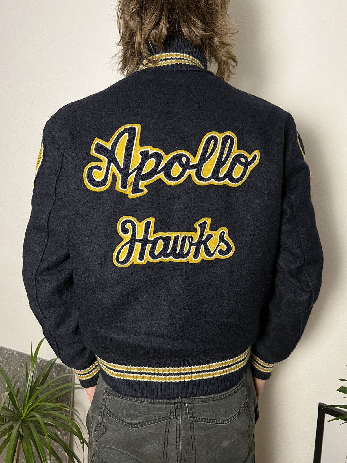 Delong × Vintage Delong vintage varsity jacket Apollo hawks Size US S / EU 44-46 / 1 - 4 Thumbnail