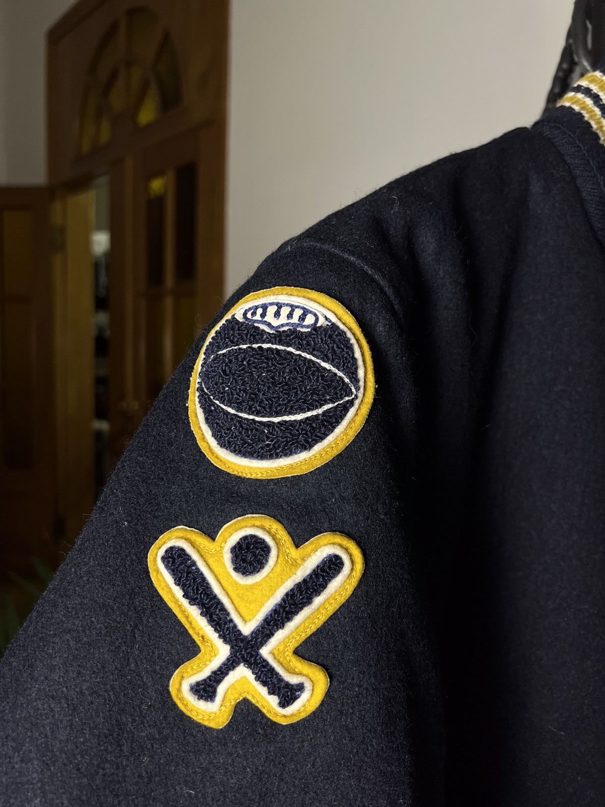 Delong × Vintage Delong vintage varsity jacket Apollo hawks Size US S / EU 44-46 / 1 - 9 Thumbnail