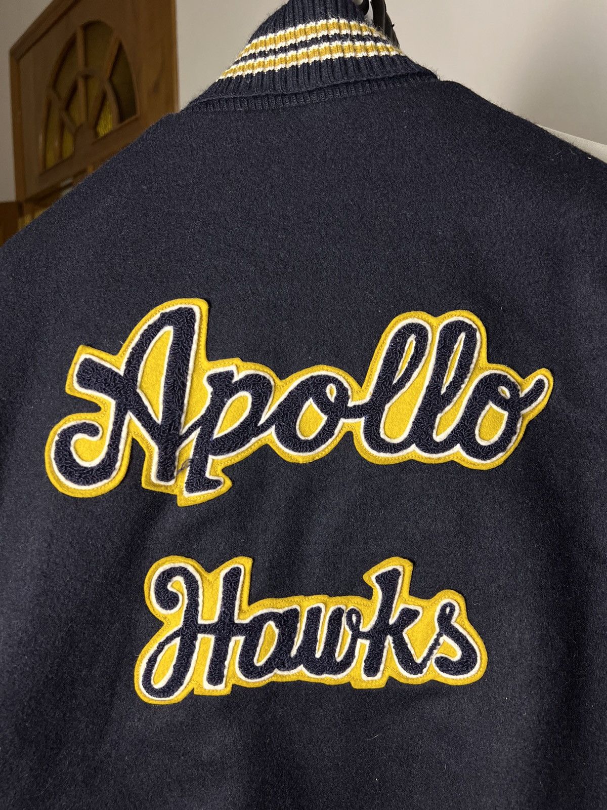 Delong × Vintage Delong vintage varsity jacket Apollo hawks Size US S / EU 44-46 / 1 - 12 Thumbnail