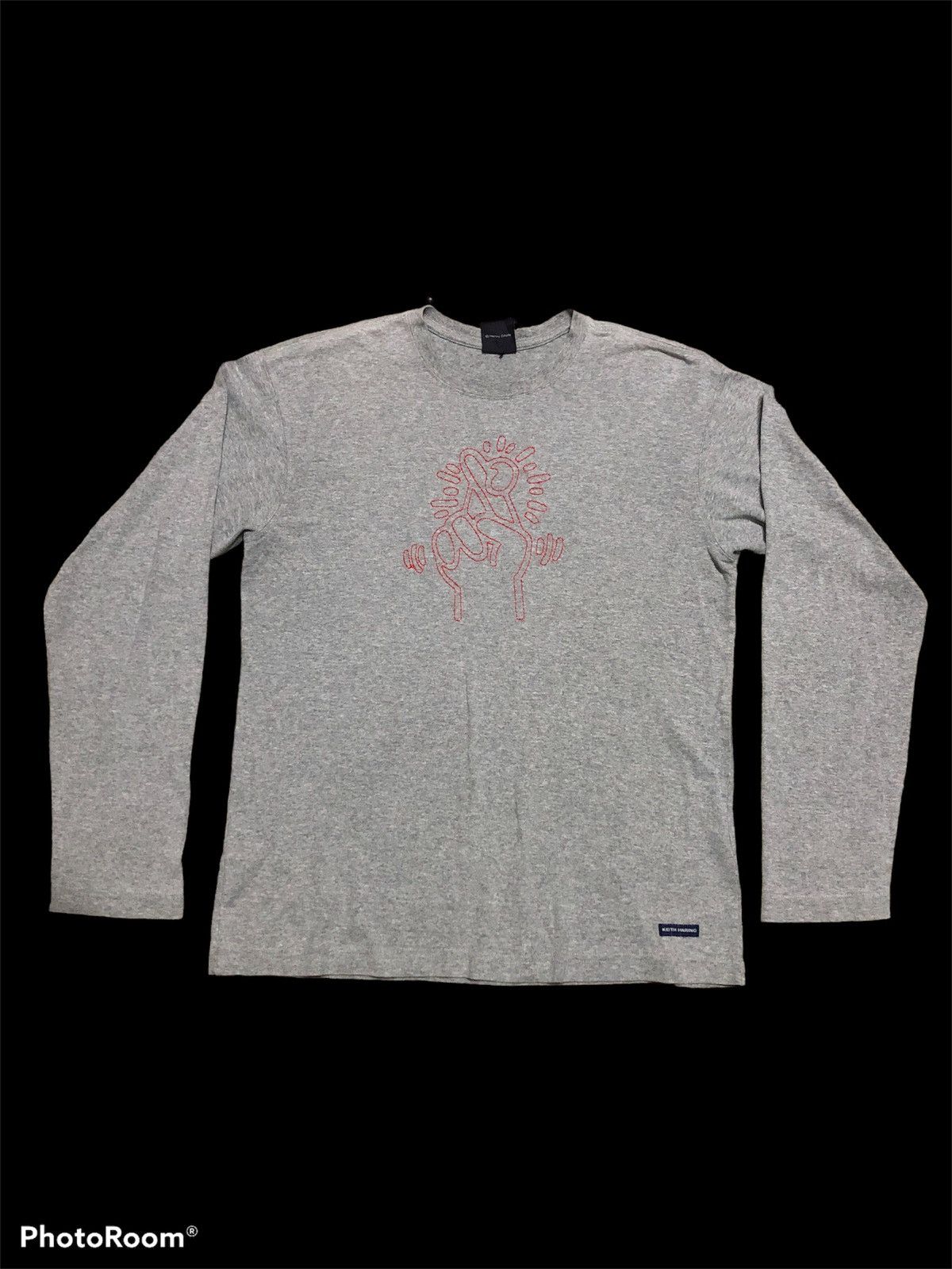 Keith Haring × Vintage VINTAGE KEITH HARING LONG SLEEVE SHIRT Size US S / EU 44-46 / 1 - 1 Thumbnail