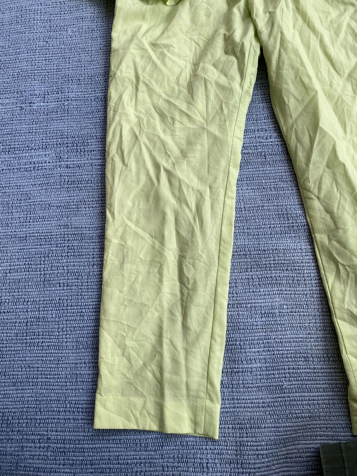 Designer × G.V.G.V. × Japanese Brand light green wool pants Size 25" / US 0 / IT 36 - 4 Thumbnail