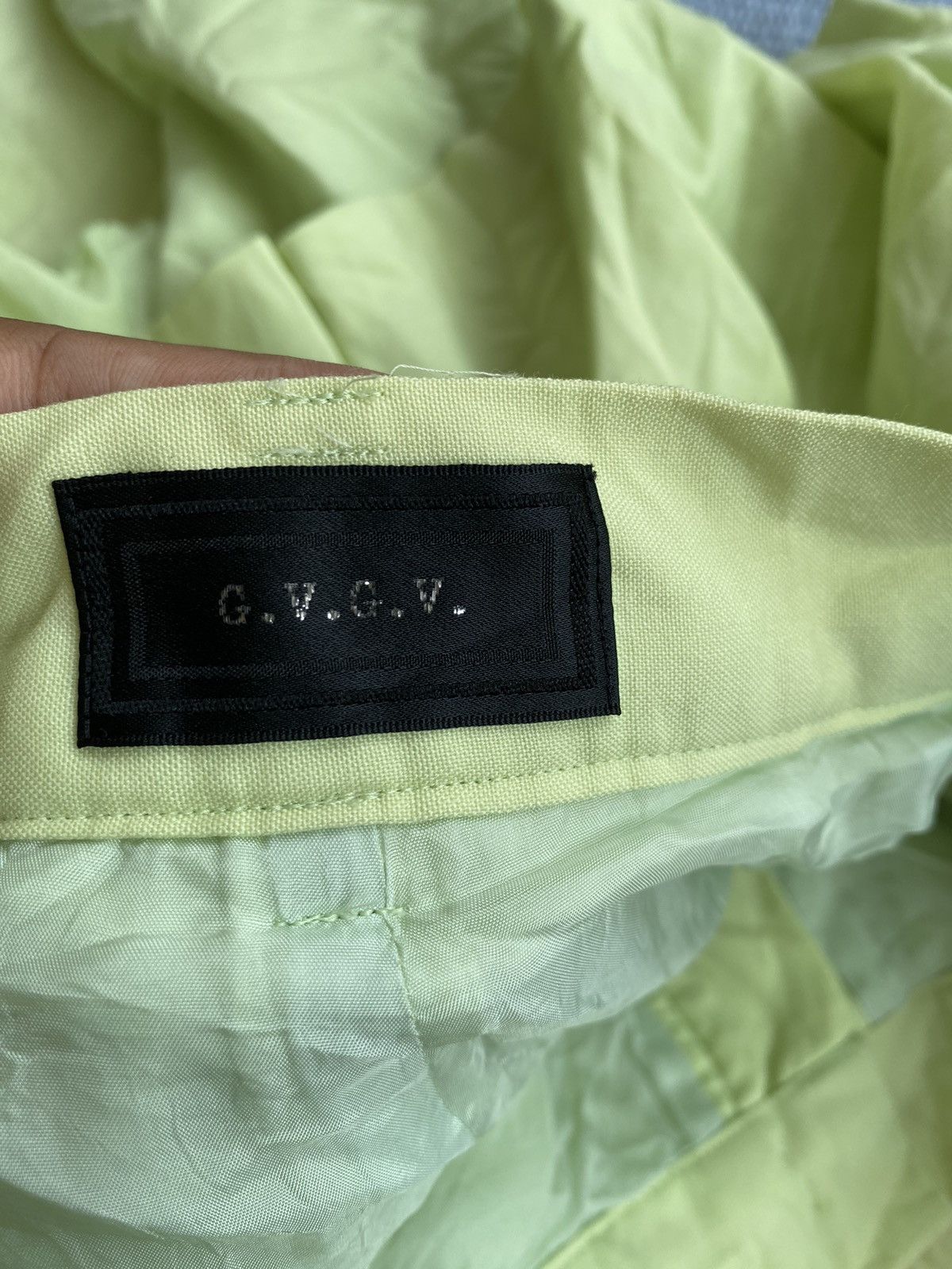Designer × G.V.G.V. × Japanese Brand light green wool pants Size 25" / US 0 / IT 36 - 7 Thumbnail