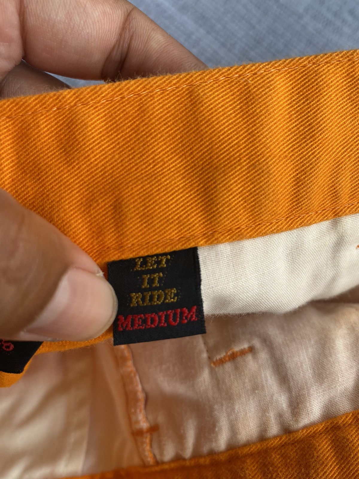 Japanese Brand let it ride orange pants Size US 30 / EU 46 - 9 Thumbnail