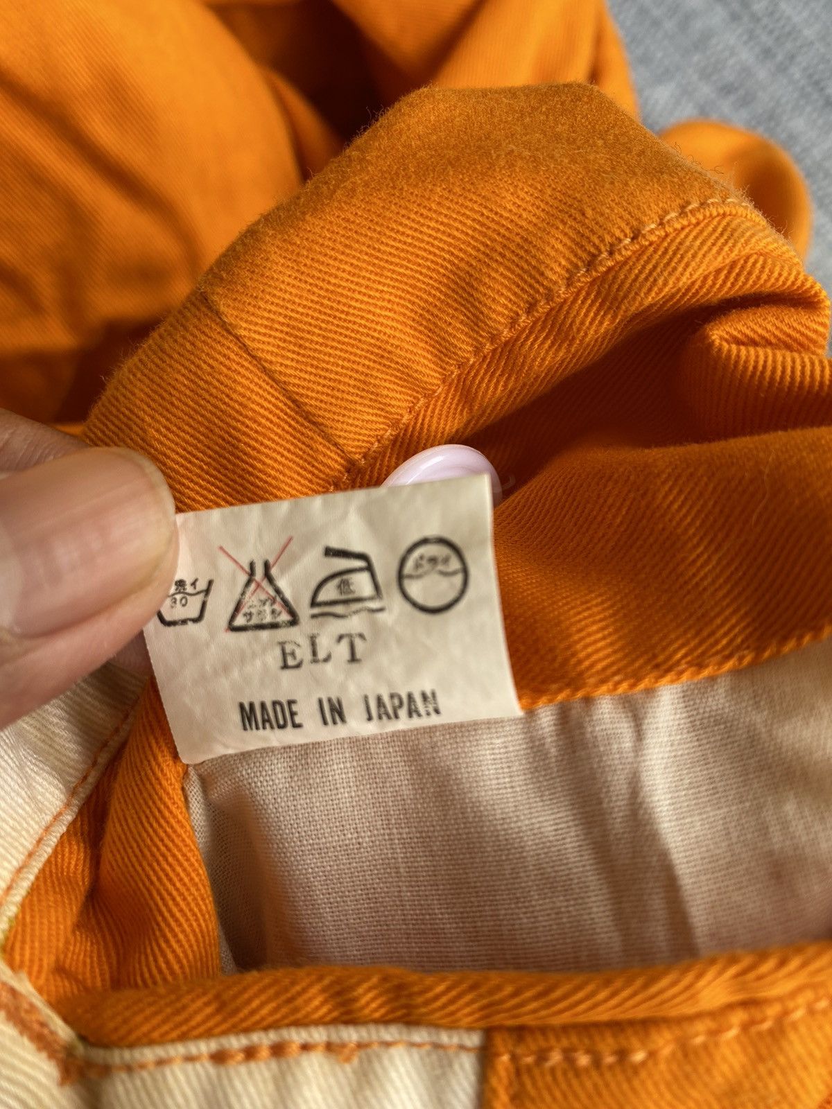 Japanese Brand let it ride orange pants Size US 30 / EU 46 - 11 Thumbnail
