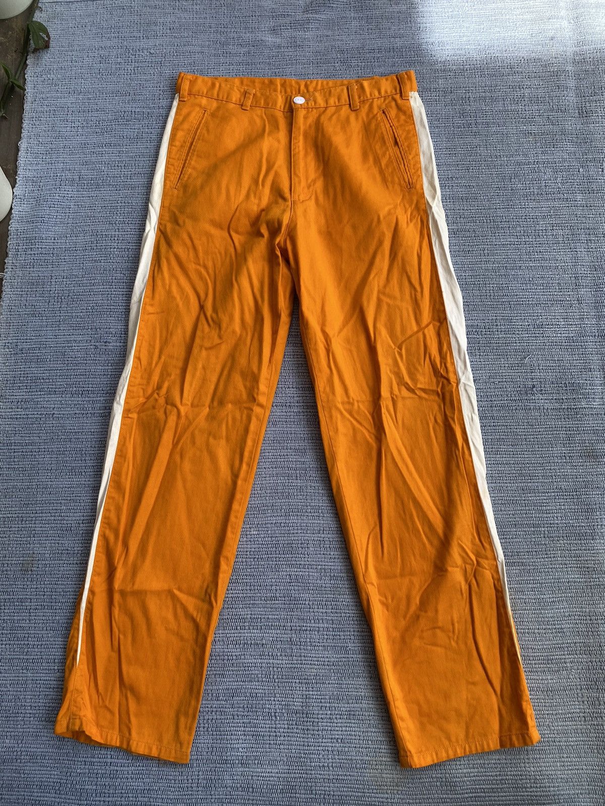 Japanese Brand let it ride orange pants Size US 30 / EU 46 - 1 Thumbnail