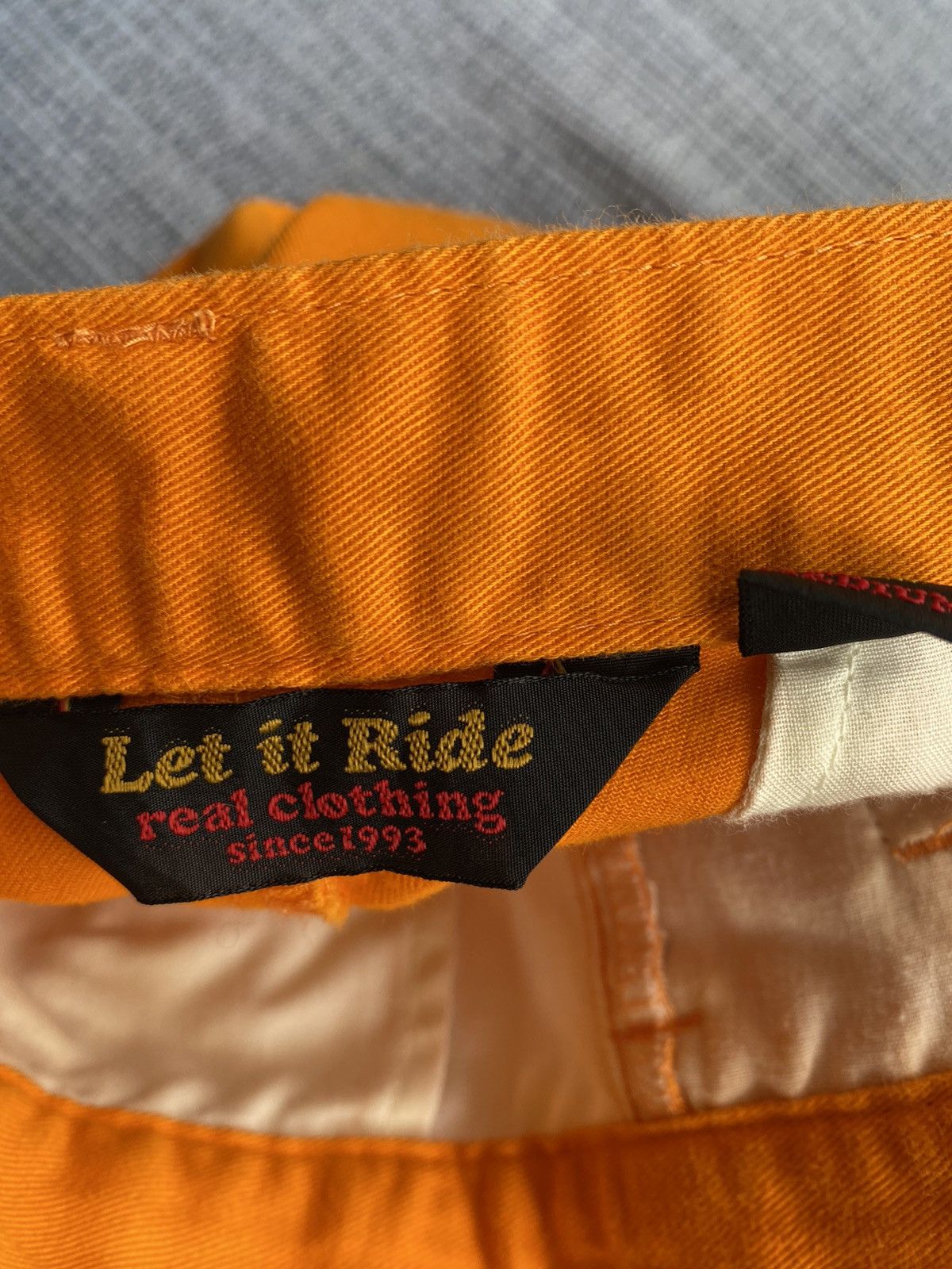Japanese Brand let it ride orange pants Size US 30 / EU 46 - 10 Thumbnail