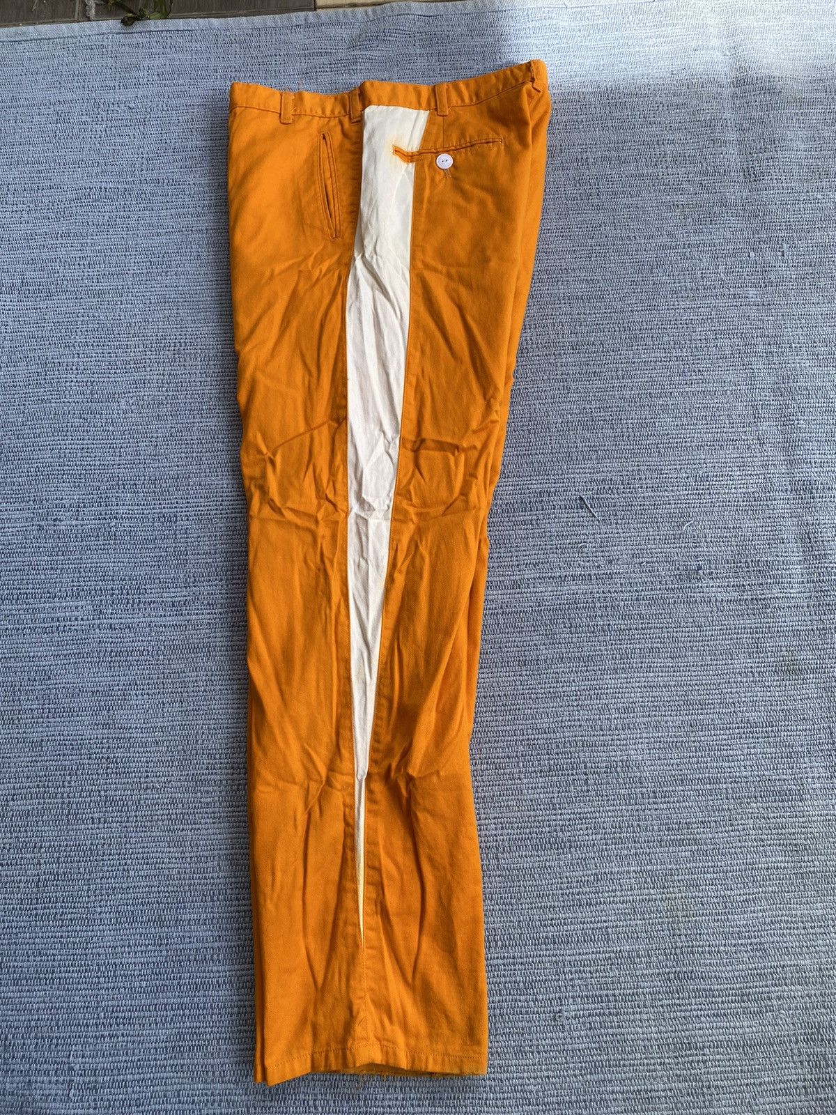Japanese Brand let it ride orange pants Size US 30 / EU 46 - 7 Thumbnail