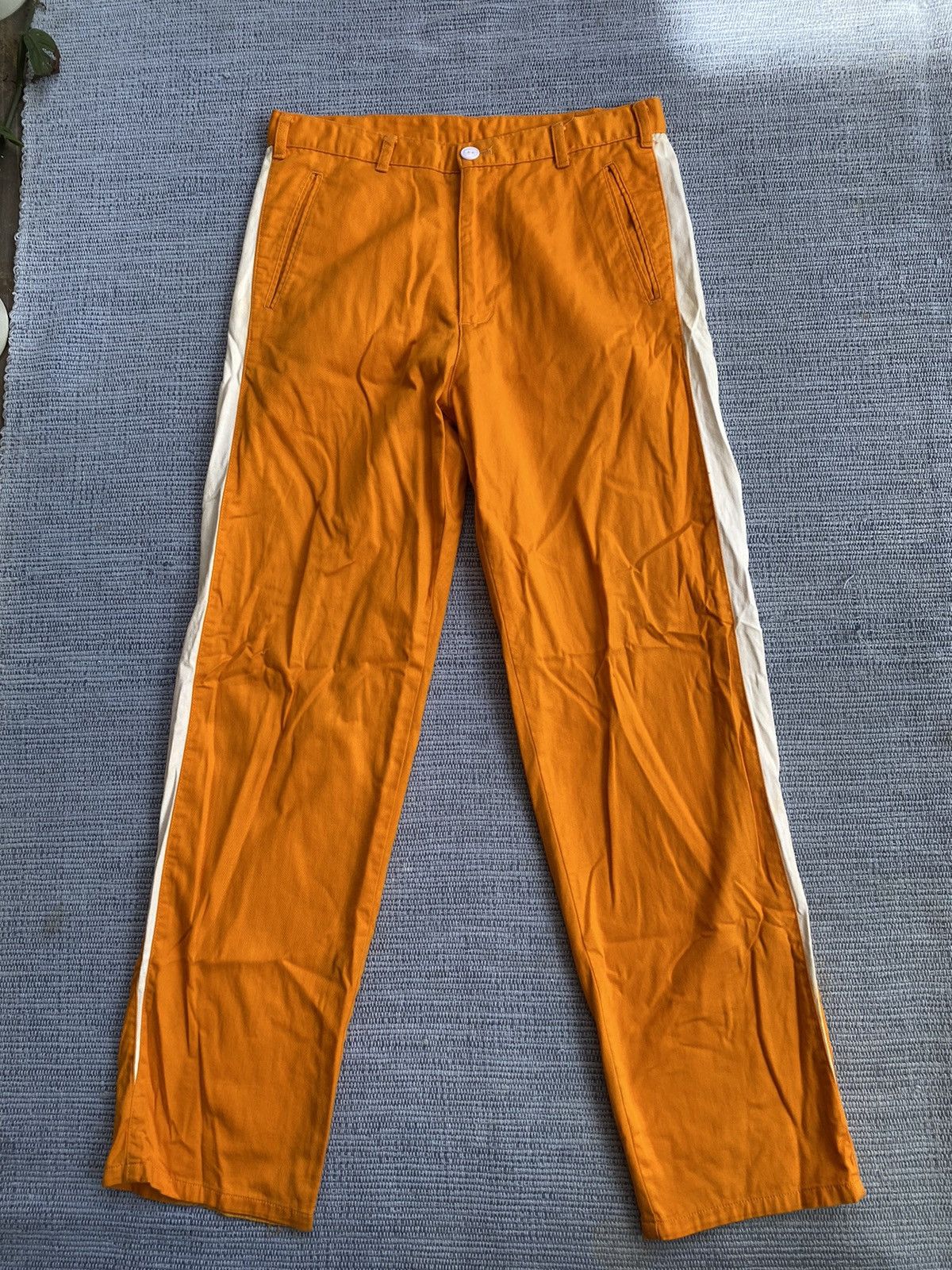 Japanese Brand let it ride orange pants Size US 30 / EU 46 - 3 Thumbnail