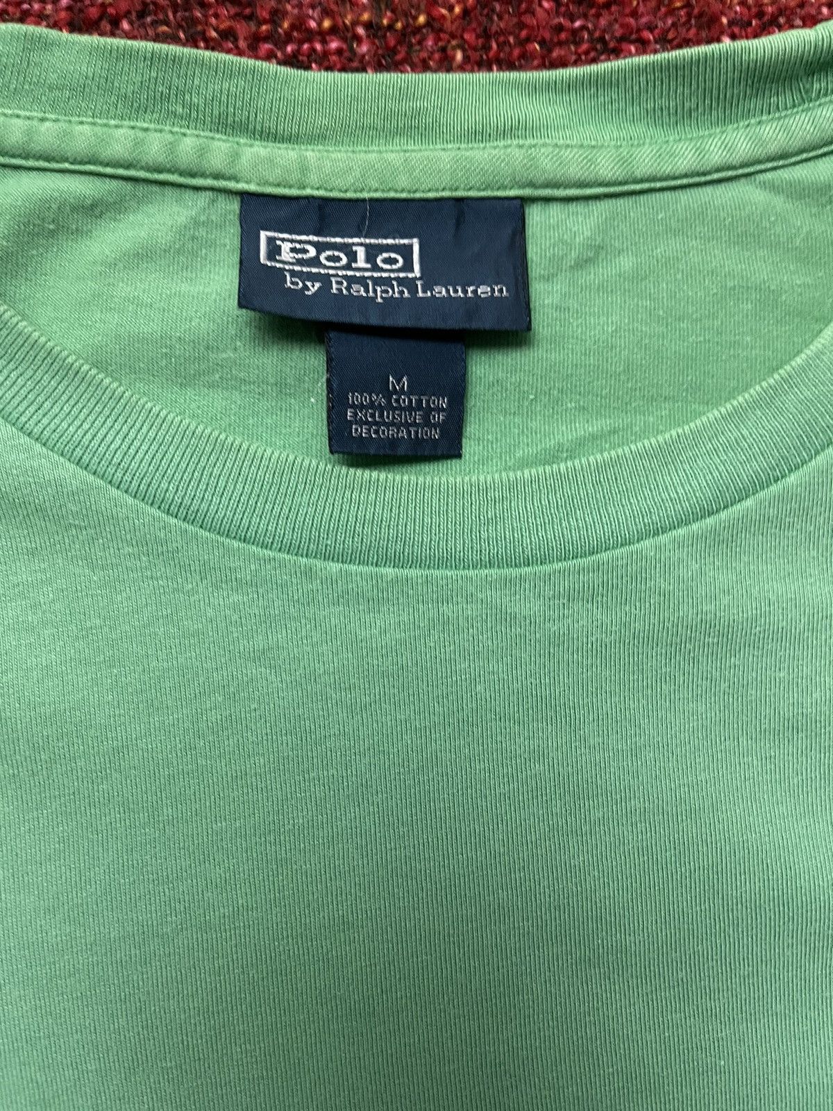 Polo Ralph Lauren × Ralph Lauren × Vintage Polo Ralph Lauren vintage t-shirt purple logo Size US M / EU 48-50 / 2 - 3 Thumbnail