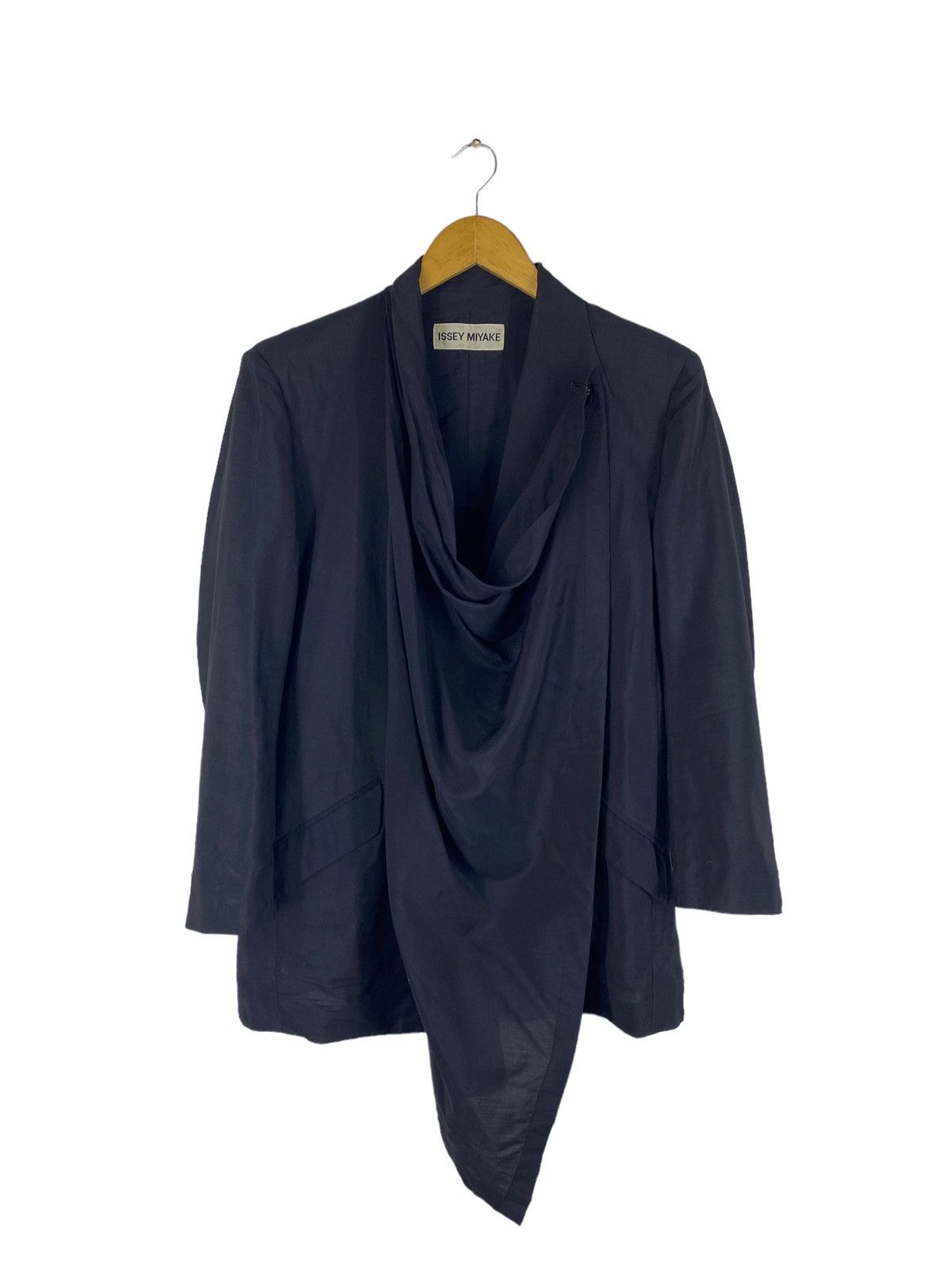 Issey Miyake 🔥SALE🔥VINTAGE ISSEY MIYAKE ASYMMETRIC JACKET Size US M / EU 48-50 / 2 - 2 Thumbnail
