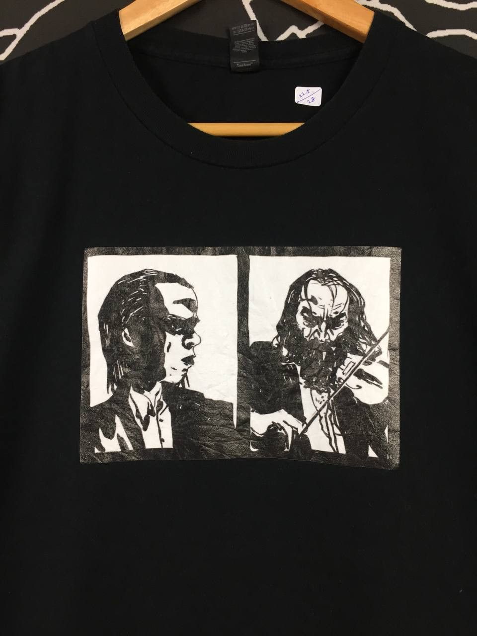 Band Tees Nick Cave & The Bad Seeds Warren Ellis Photo Band Tee Size US L / EU 52-54 / 3 - 3 Thumbnail