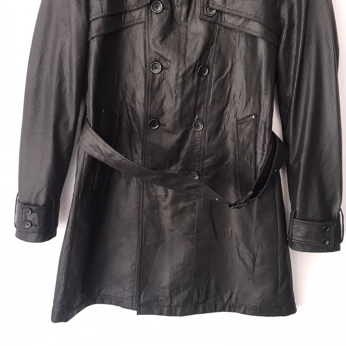If Six Was Nine × Japanese Brand × Le Grande Bleu (L.G.B.) Semanticdesign Nylon Trance Coat Punk Bondage Size US M / EU 48-50 / 2 - 3 Thumbnail
