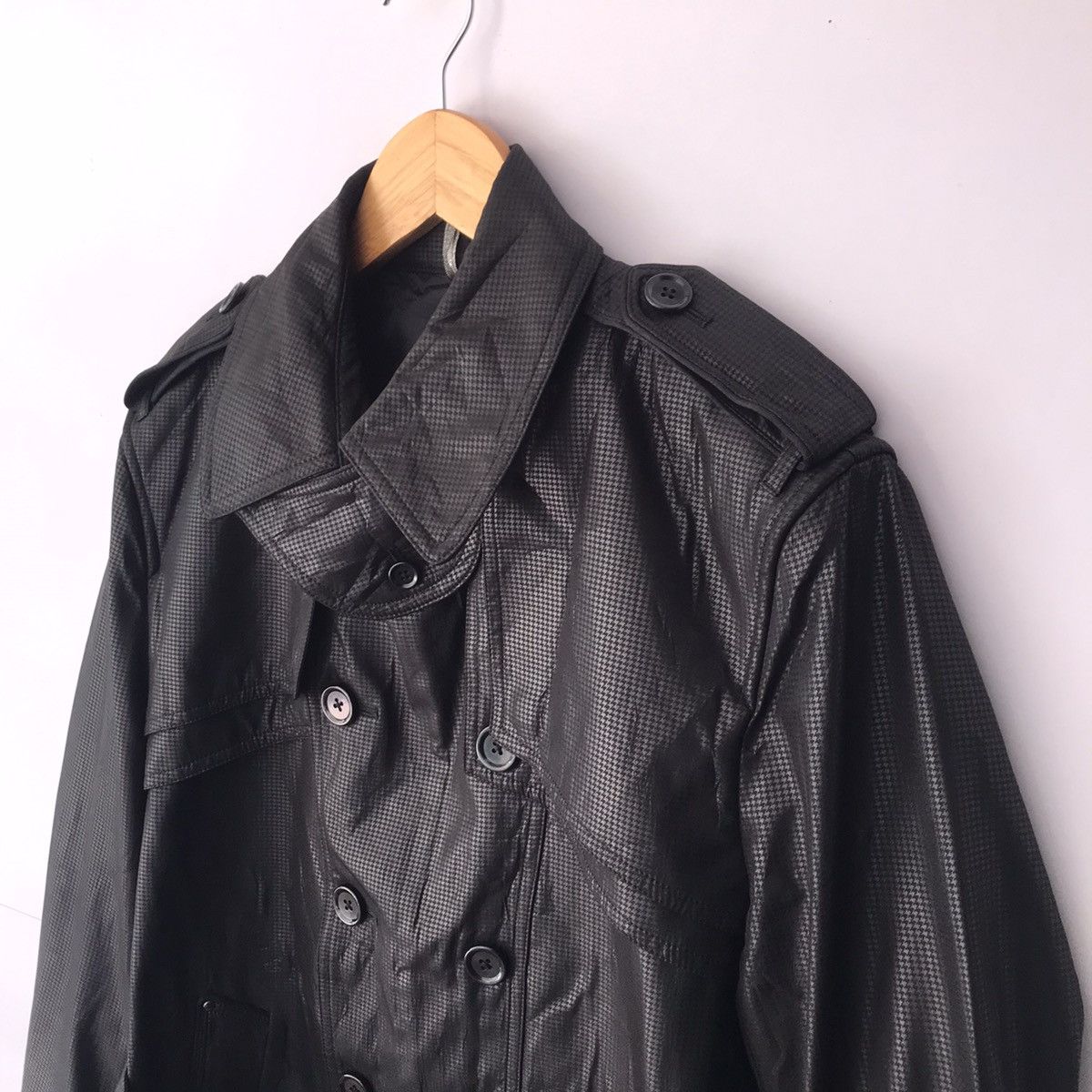 If Six Was Nine × Japanese Brand × Le Grande Bleu (L.G.B.) Semanticdesign Nylon Trance Coat Punk Bondage Size US M / EU 48-50 / 2 - 4 Thumbnail