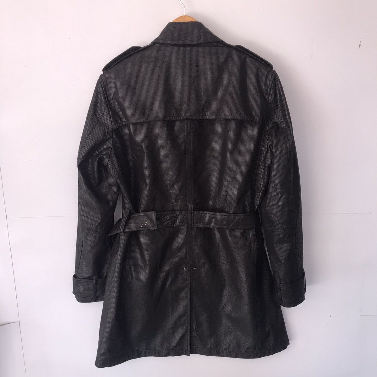 If Six Was Nine × Japanese Brand × Le Grande Bleu (L.G.B.) Semanticdesign Nylon Trance Coat Punk Bondage Size US M / EU 48-50 / 2 - 6 Thumbnail