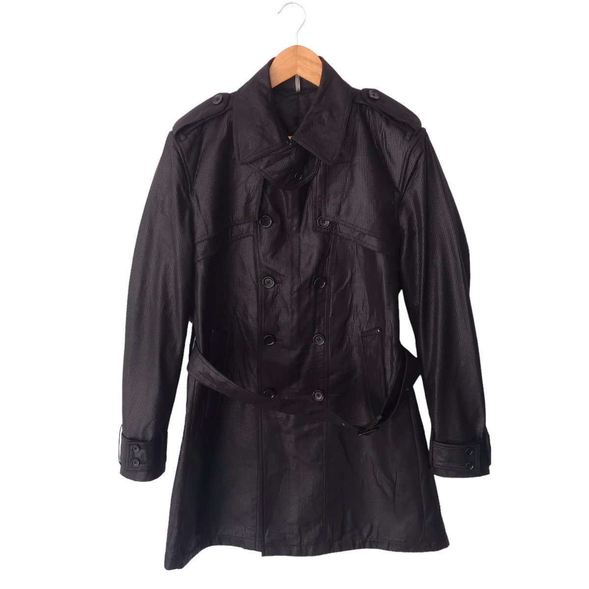 If Six Was Nine × Japanese Brand × Le Grande Bleu (L.G.B.) Semanticdesign Nylon Trance Coat Punk Bondage Size US M / EU 48-50 / 2 - 1 Thumbnail