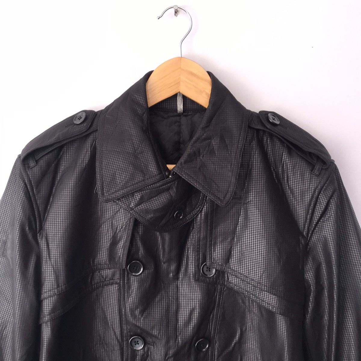 If Six Was Nine × Japanese Brand × Le Grande Bleu (L.G.B.) Semanticdesign Nylon Trance Coat Punk Bondage Size US M / EU 48-50 / 2 - 2 Thumbnail