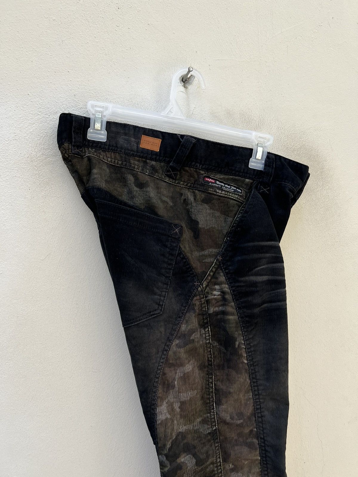 Nicole Club Vintage Nicole Club FM Patchwork Cord Stretch Flare Jeans Size US 30 / EU 46 - 17 Thumbnail