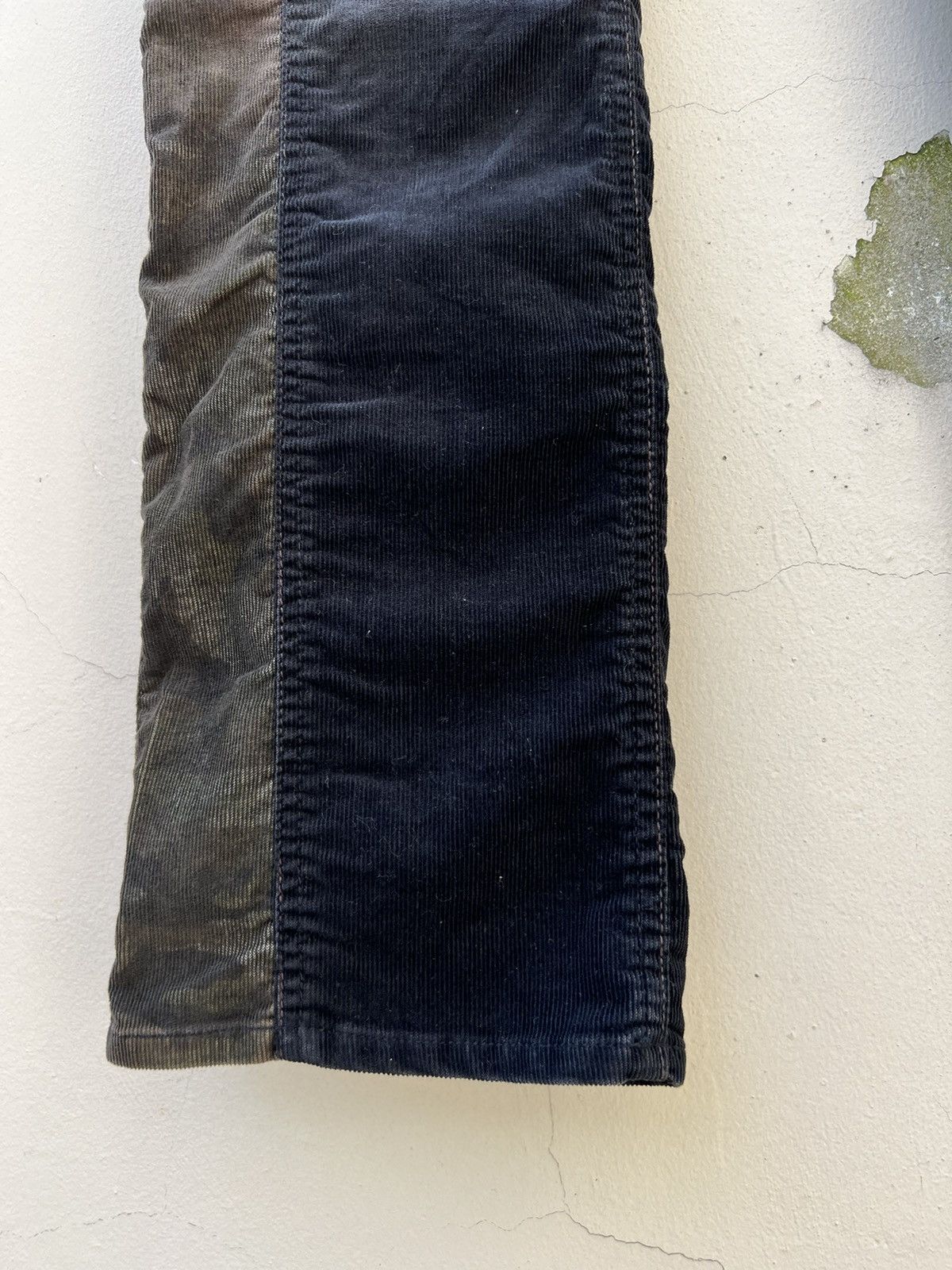 Nicole Club Vintage Nicole Club FM Patchwork Cord Stretch Flare Jeans Size US 30 / EU 46 - 6 Thumbnail