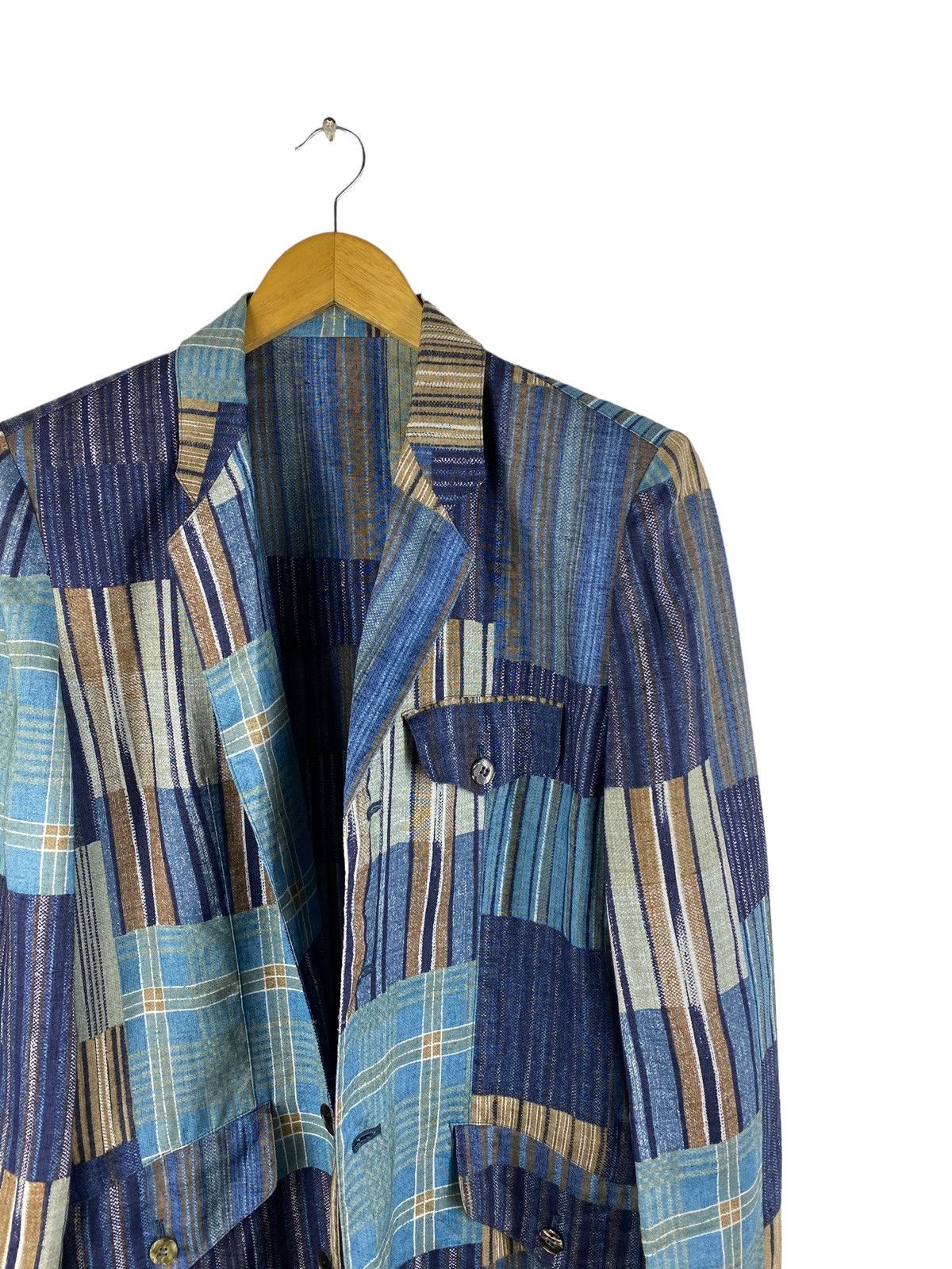 Issey Miyake 🔥EPIC🔥ISSEY MIYAKE VINTAGE LINEN JACKET Size US M / EU 48-50 / 2 - 3 Thumbnail