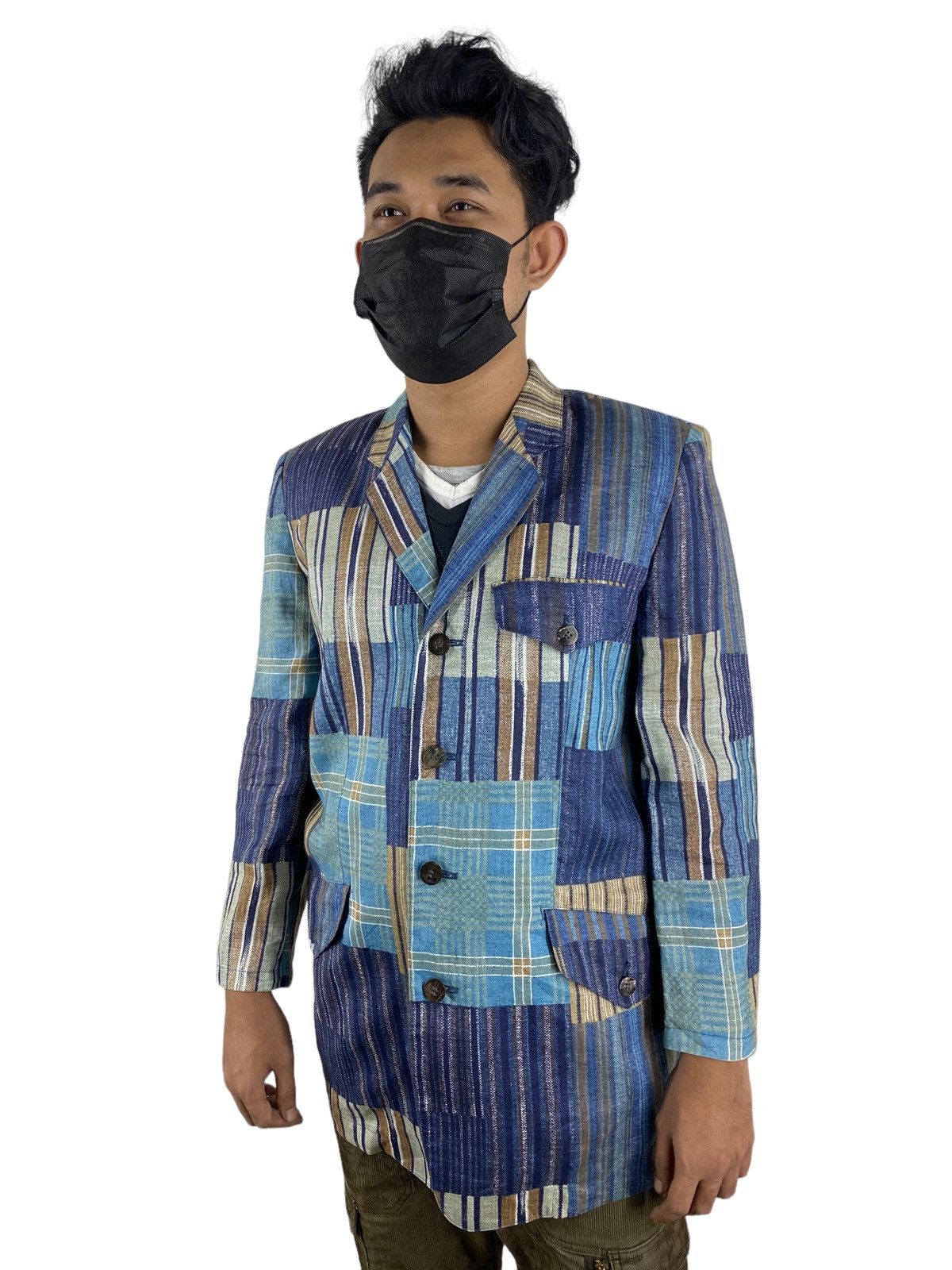 Issey Miyake 🔥EPIC🔥ISSEY MIYAKE VINTAGE LINEN JACKET Size US M / EU 48-50 / 2 - 10 Thumbnail