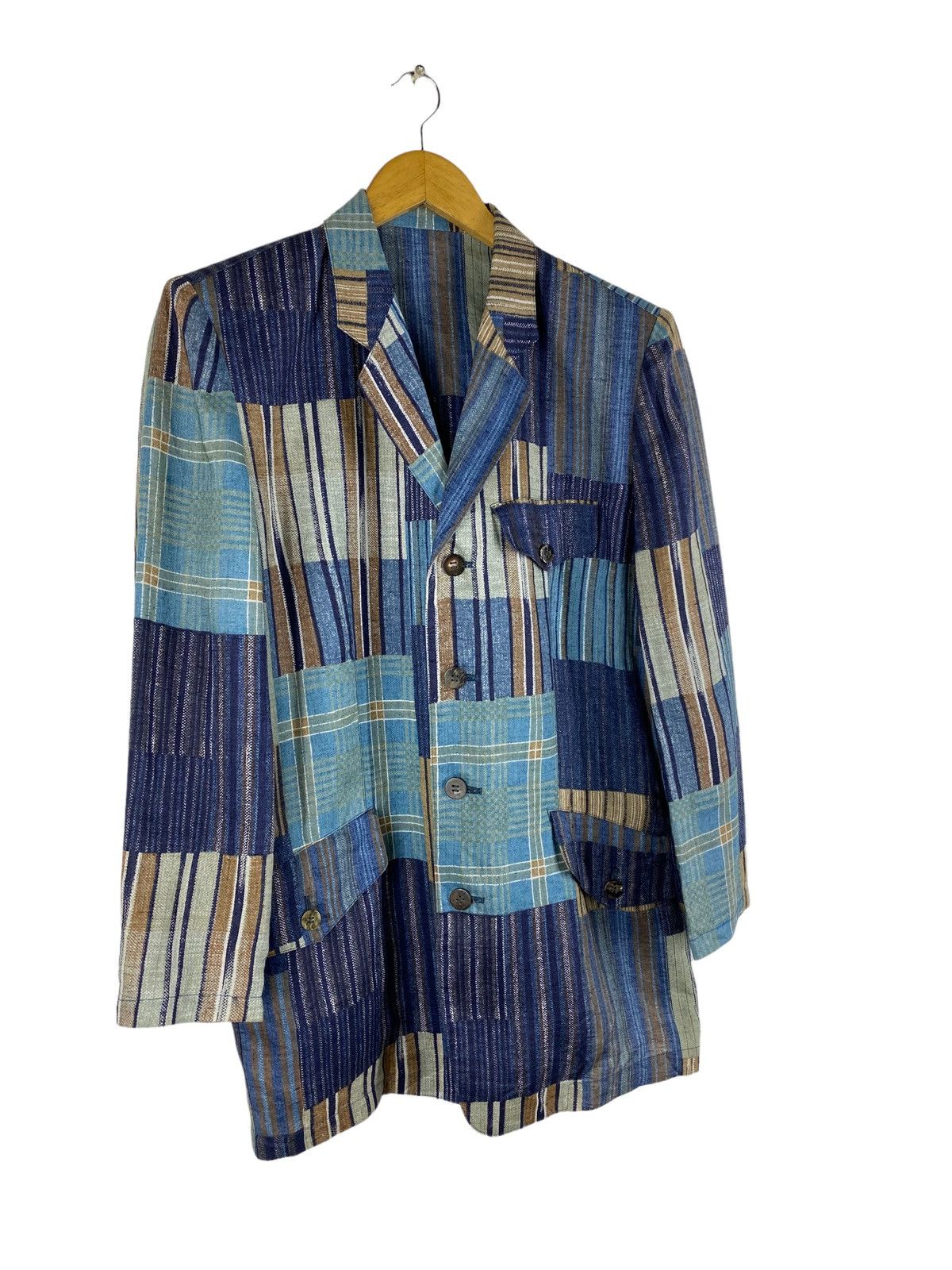 Issey Miyake 🔥EPIC🔥ISSEY MIYAKE VINTAGE LINEN JACKET Size US M / EU 48-50 / 2 - 5 Thumbnail