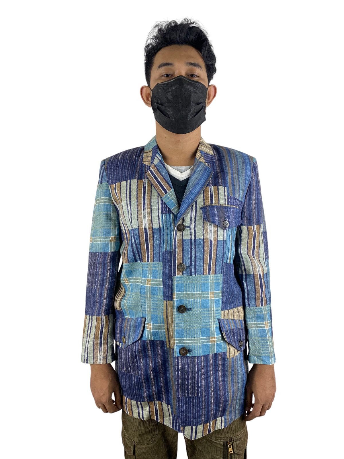 Issey Miyake 🔥EPIC🔥ISSEY MIYAKE VINTAGE LINEN JACKET Size US M / EU 48-50 / 2 - 8 Thumbnail