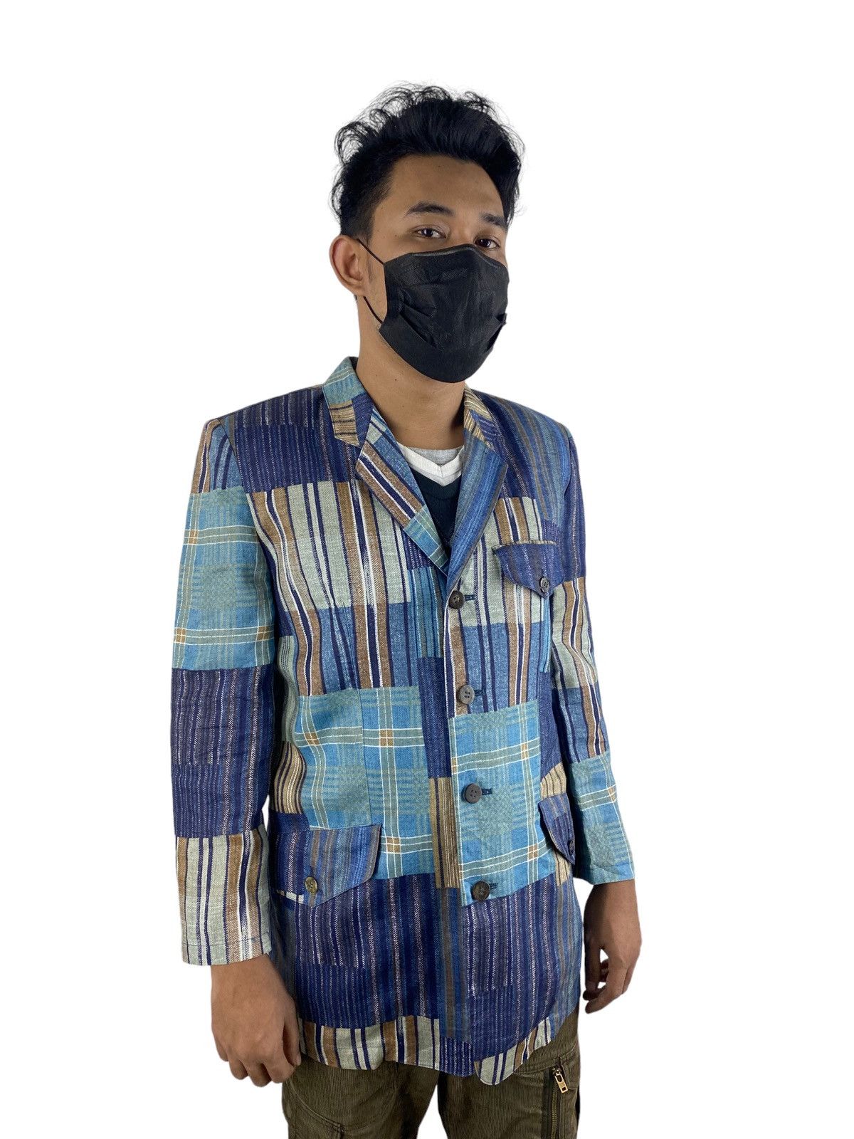 Issey Miyake 🔥EPIC🔥ISSEY MIYAKE VINTAGE LINEN JACKET Size US M / EU 48-50 / 2 - 9 Thumbnail