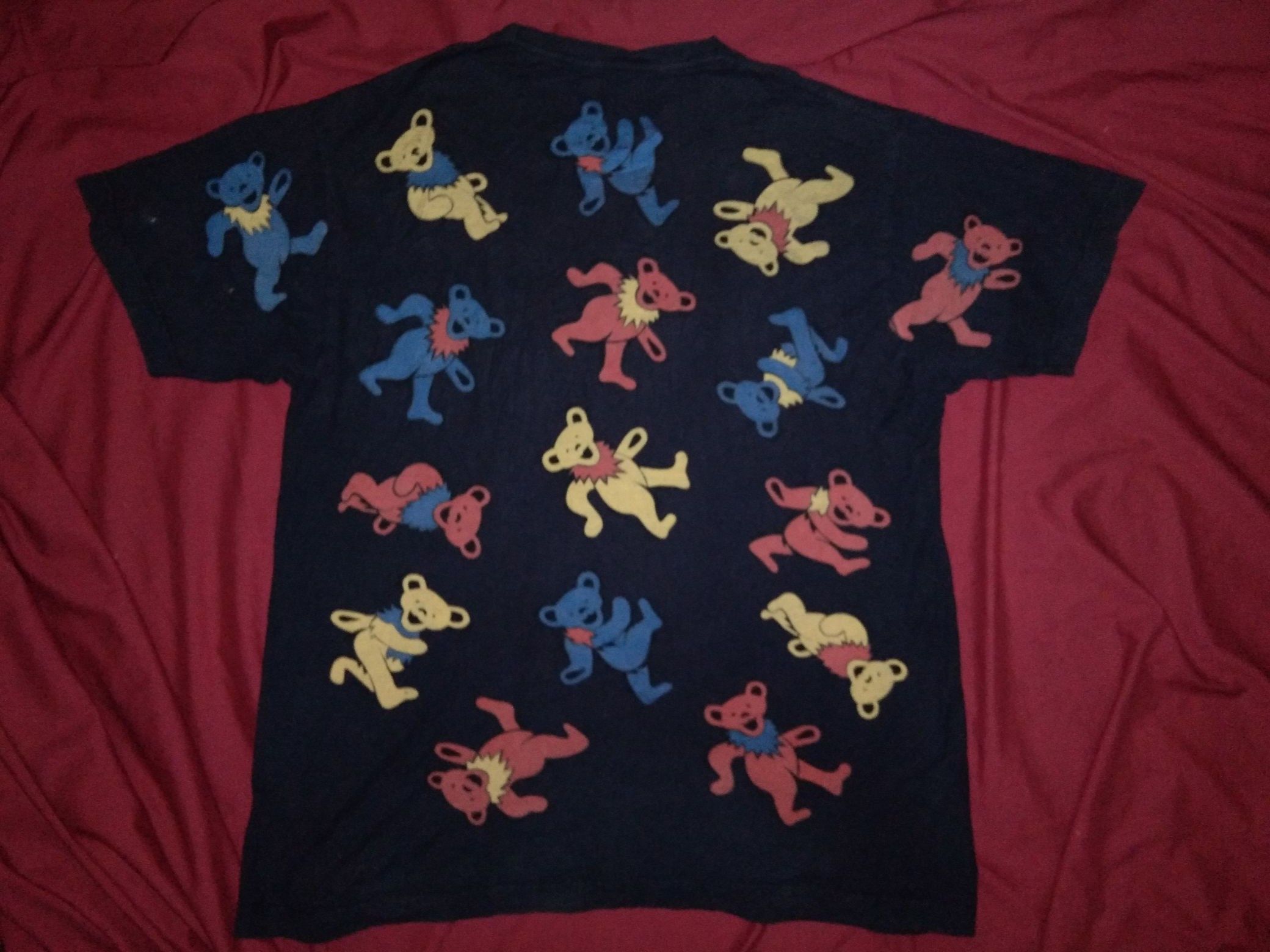 Grateful Dead Grateful Dead tshirt AOP fullprint dancing bear Size US L / EU 52-54 / 3 - 3 Thumbnail