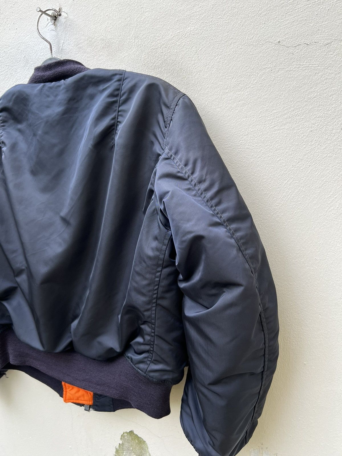 Alpha Industries Vintage 1969 Alpha Industries USAF MA-1 Flight Bomber Jacket Size US M / EU 48-50 / 2 - 9 Thumbnail