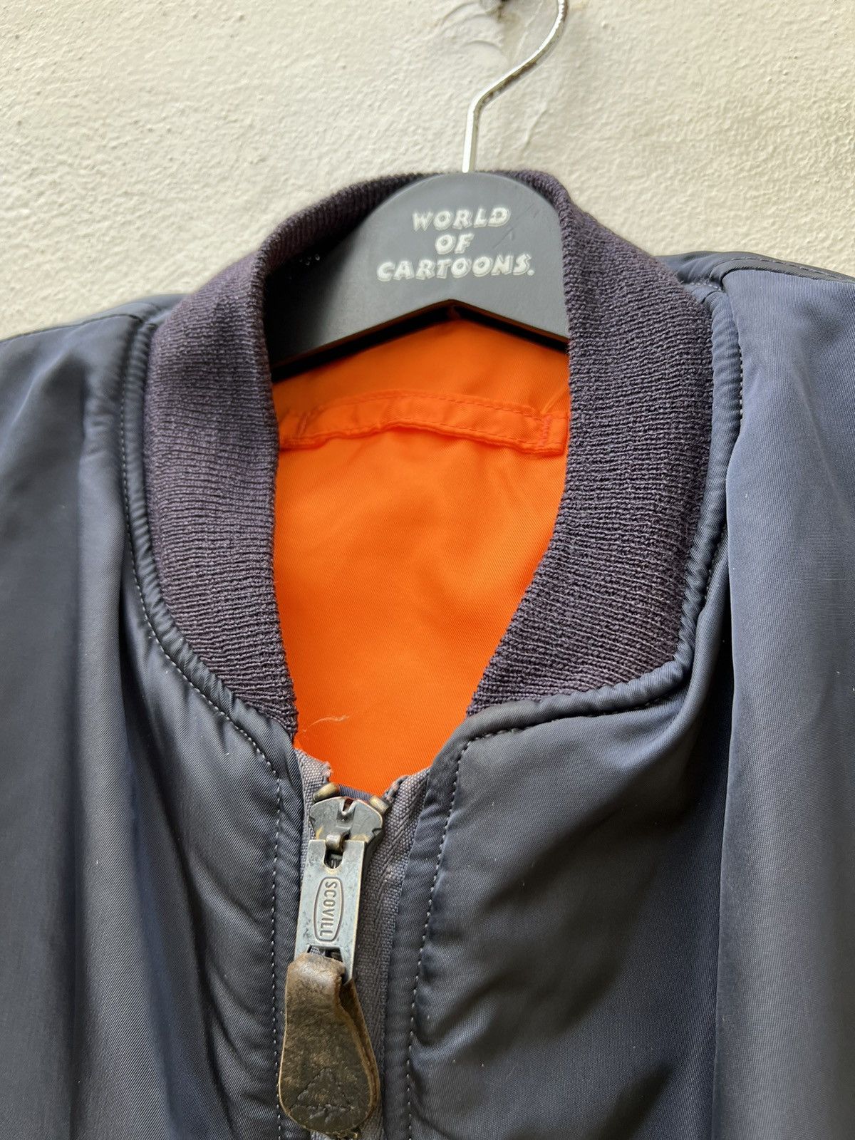 Alpha Industries Vintage 1969 Alpha Industries USAF MA-1 Flight Bomber Jacket Size US M / EU 48-50 / 2 - 6 Thumbnail