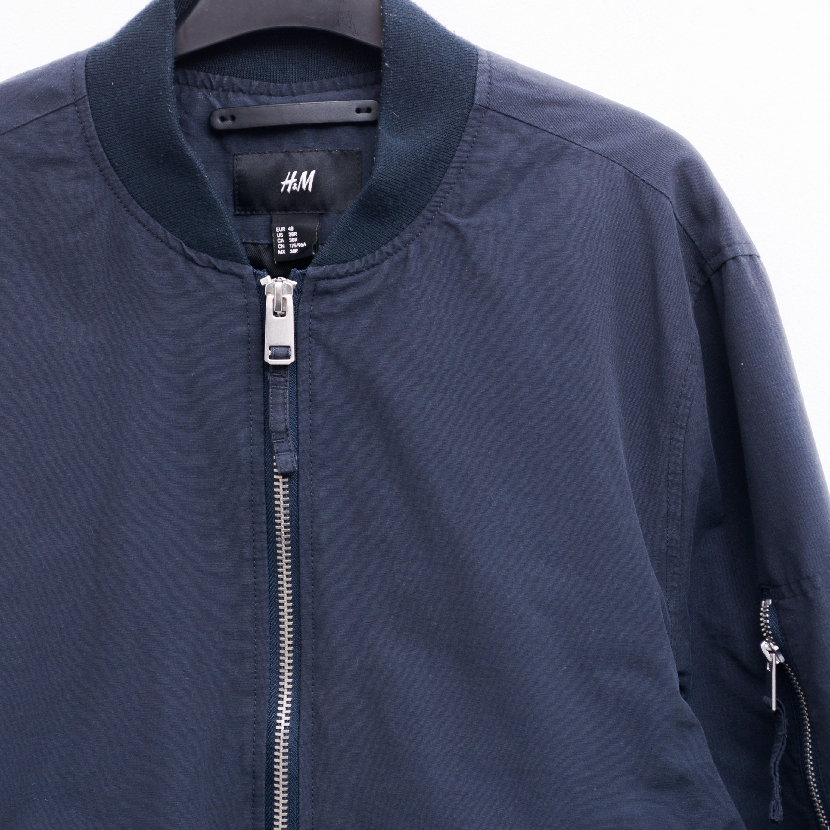H&M H&M Bomber Men's UK 38 US Jacket Windbreaker Streetwear Size US S / EU 44-46 / 1 - 2 Thumbnail