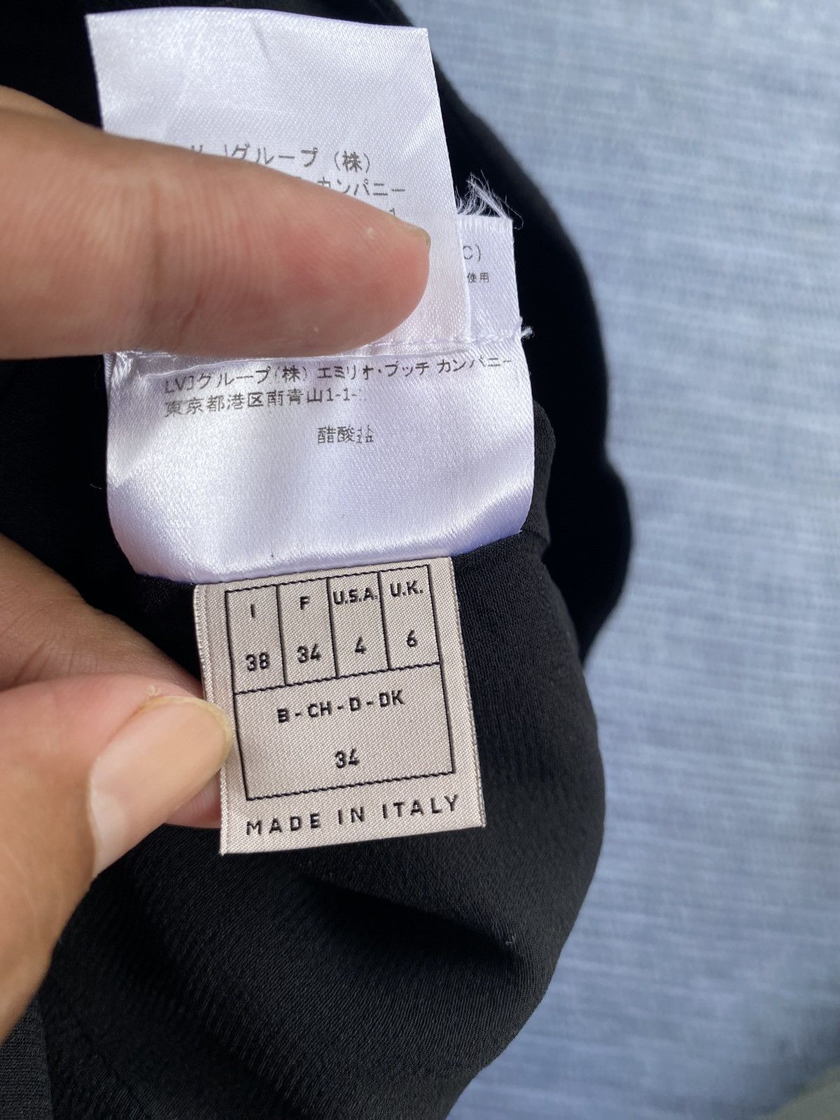 Emilio Pucci black midi dress Size XS / US 0-2 / IT 36-38 - 7 Thumbnail