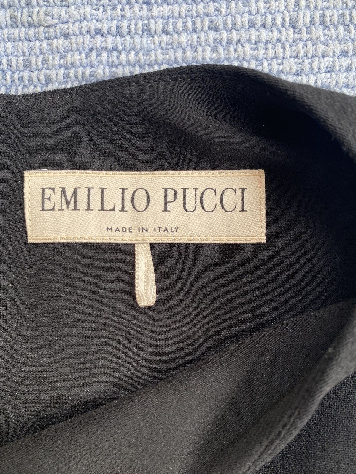 Emilio Pucci black midi dress Size XS / US 0-2 / IT 36-38 - 4 Thumbnail