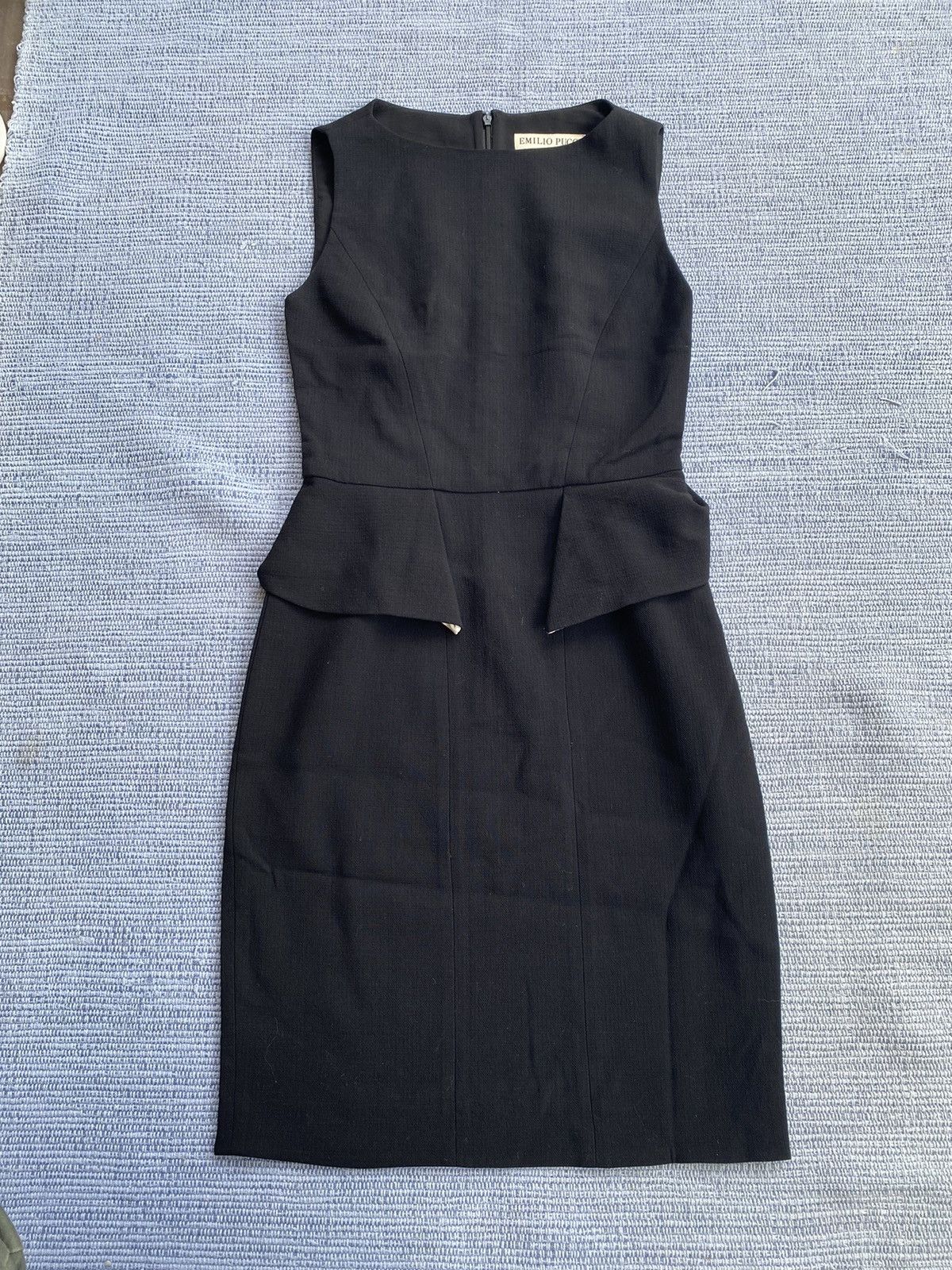 Emilio Pucci black midi dress Size XS / US 0-2 / IT 36-38 - 3 Thumbnail
