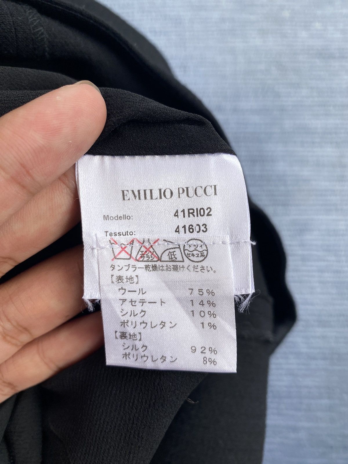 Emilio Pucci black midi dress Size XS / US 0-2 / IT 36-38 - 6 Thumbnail