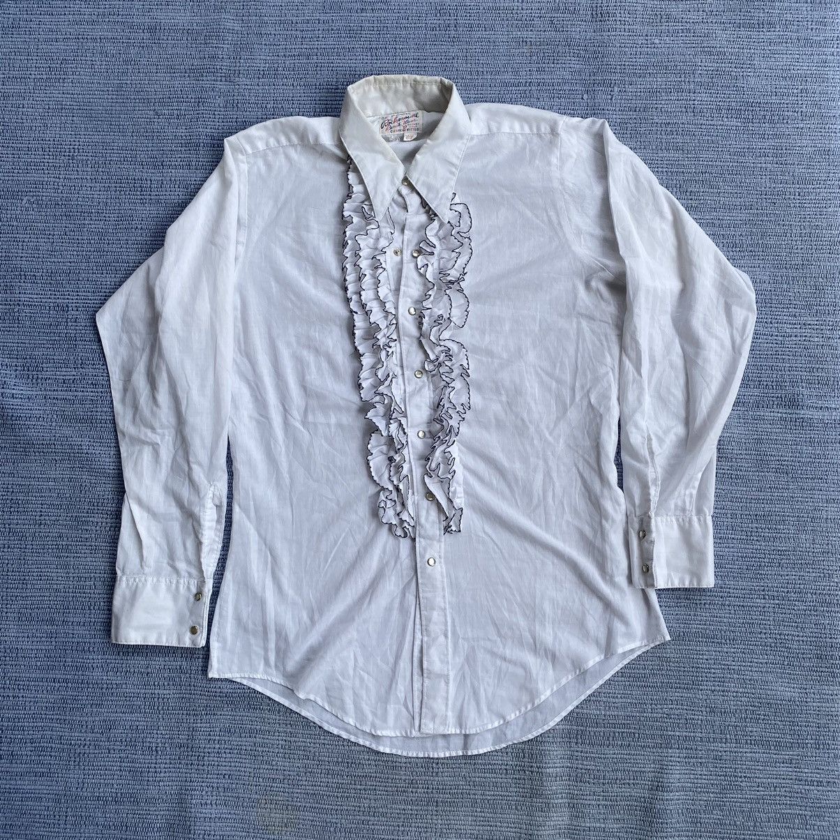 Rockmount Ranch Wear vintage 70s pearl snap button Size US M / EU 48-50 / 2 - 1 Thumbnail