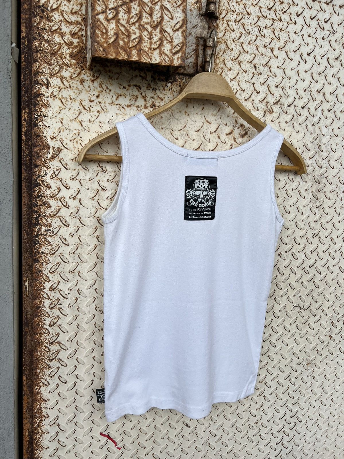Vintage SEXPOT REVENGE PUNK SINGLET TEE Size ONE SIZE - 5 Thumbnail