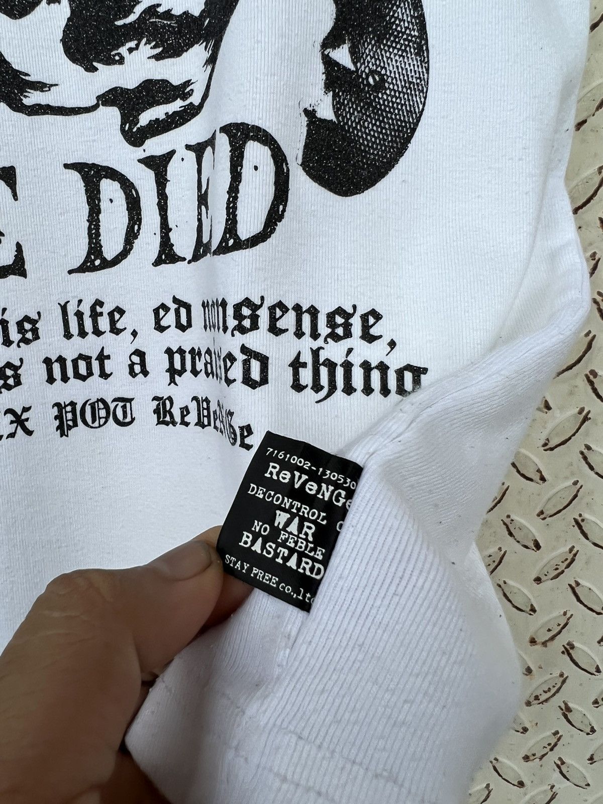 Vintage SEXPOT REVENGE PUNK SINGLET TEE Size ONE SIZE - 9 Thumbnail