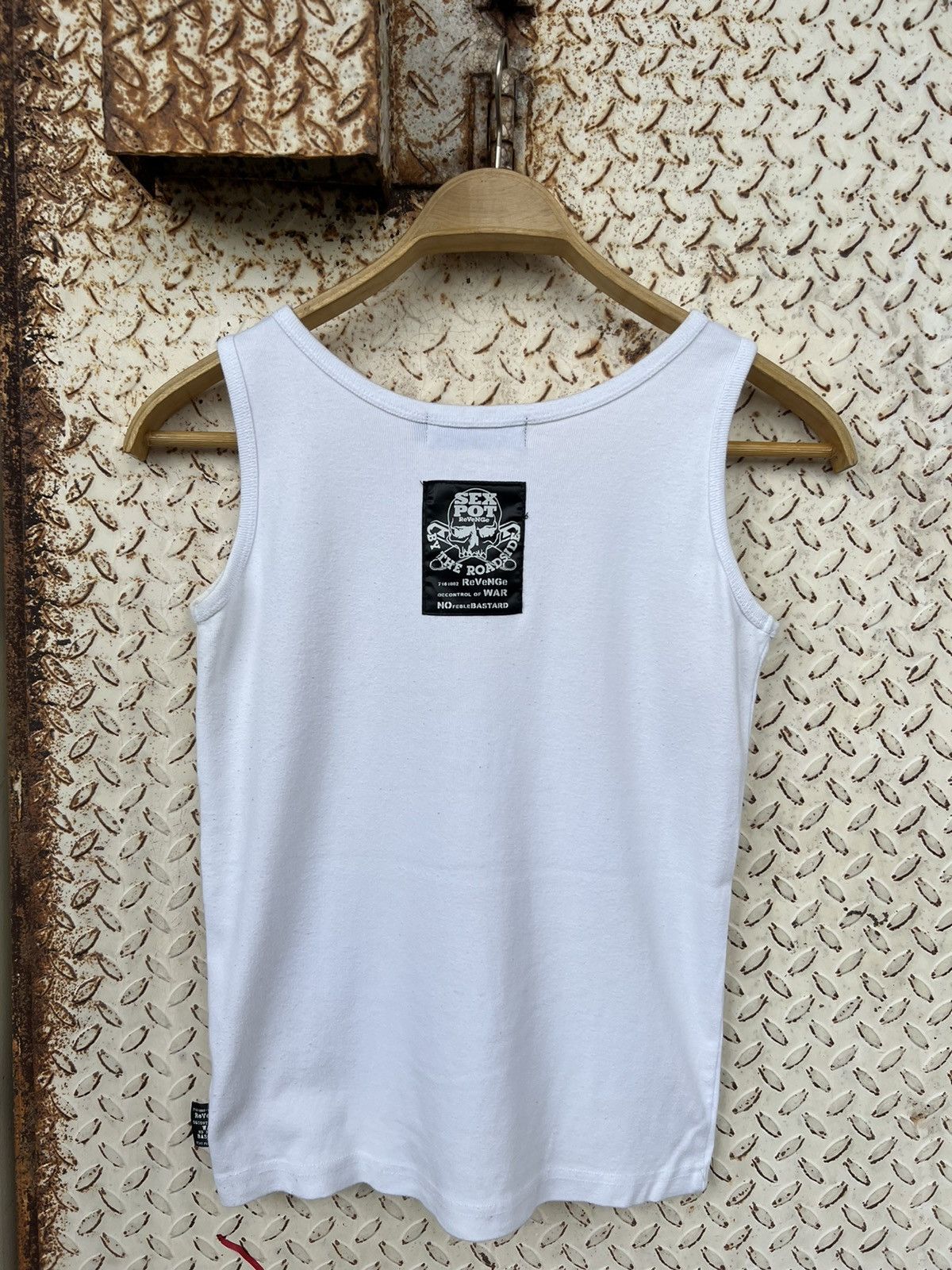 Vintage SEXPOT REVENGE PUNK SINGLET TEE Size ONE SIZE - 4 Thumbnail