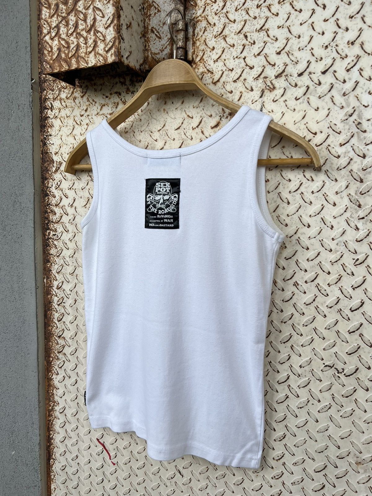 Vintage SEXPOT REVENGE PUNK SINGLET TEE Size ONE SIZE - 6 Thumbnail